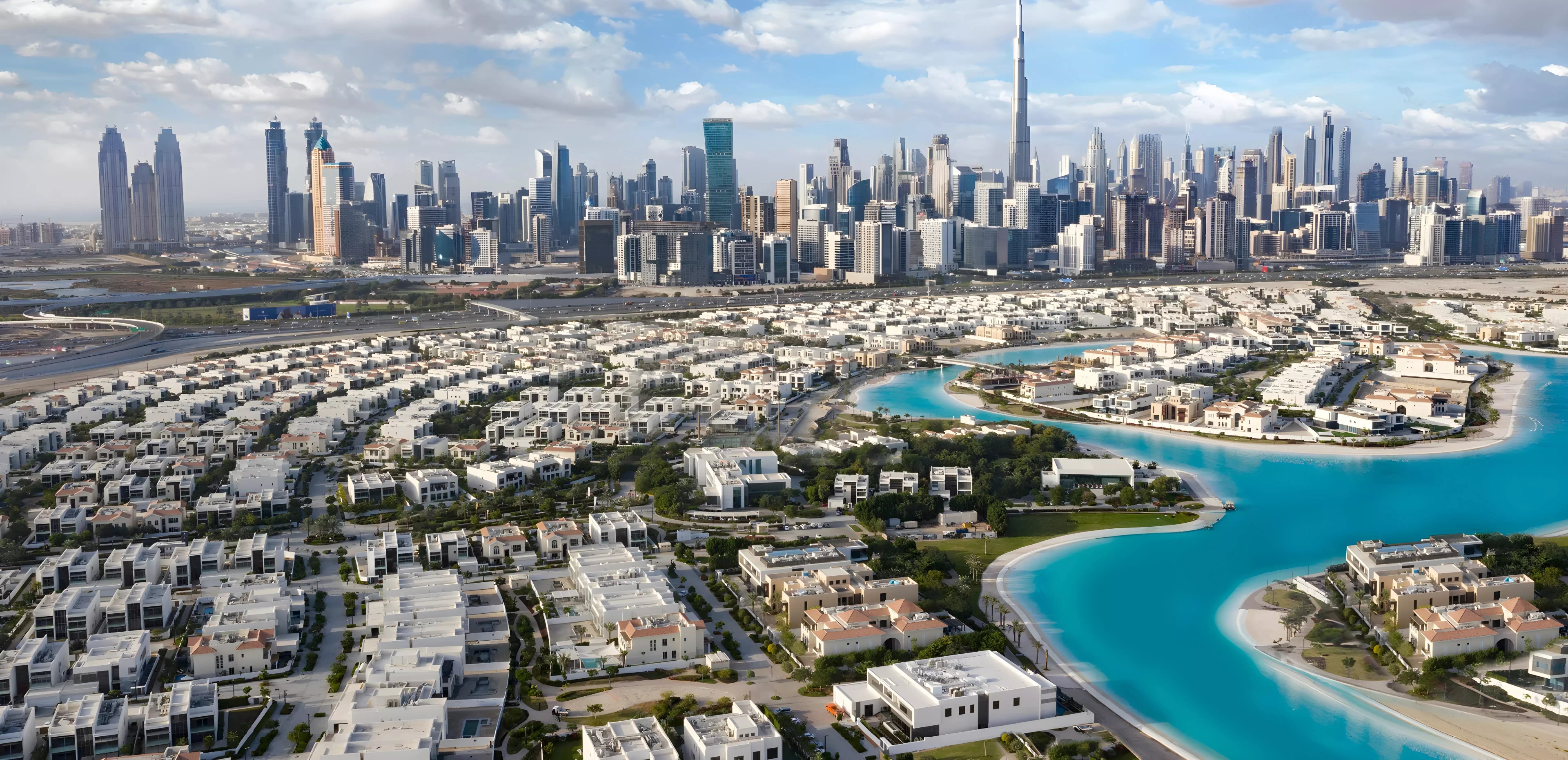 Impressie van Swank Villas, villa's van Swank Developments in Mohammed Bin Rashid City, Dubai