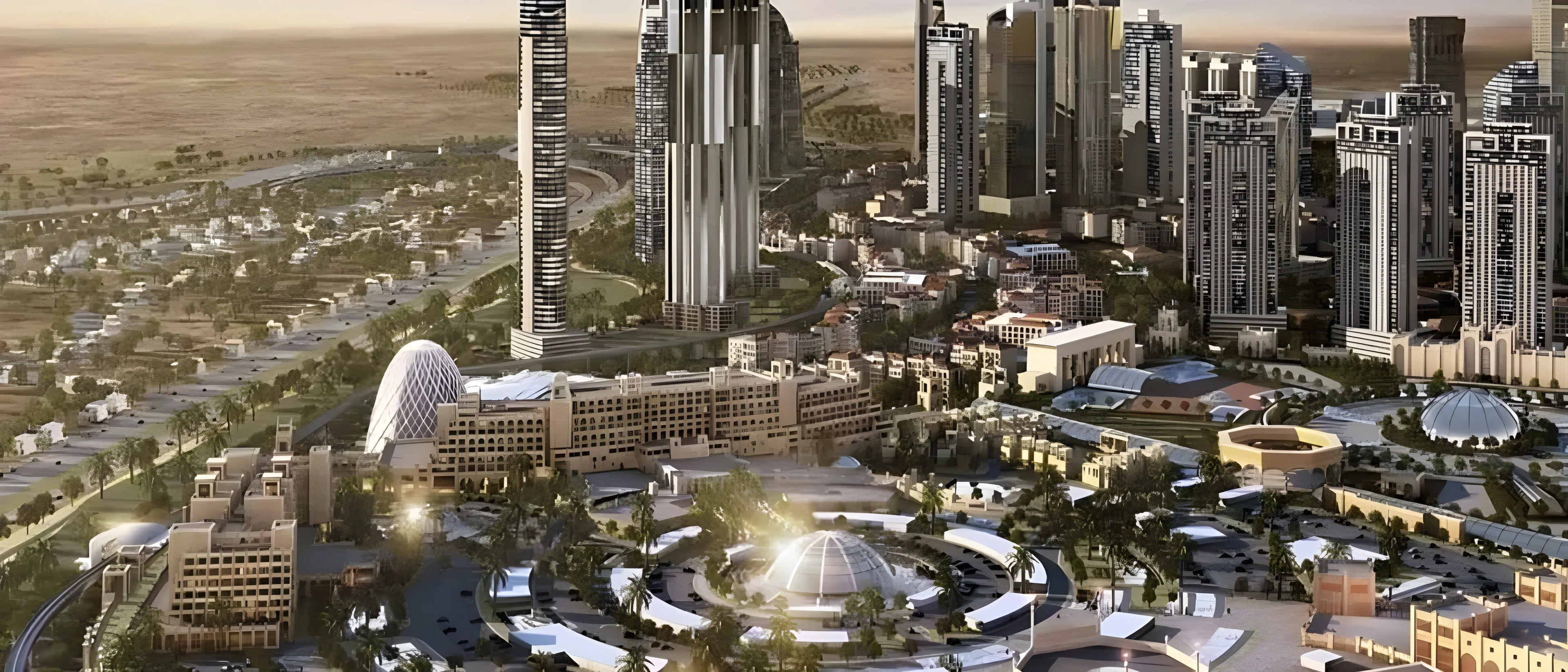 Impressie van Lumina, appartementen van Vision Development in Liwan, Dubai