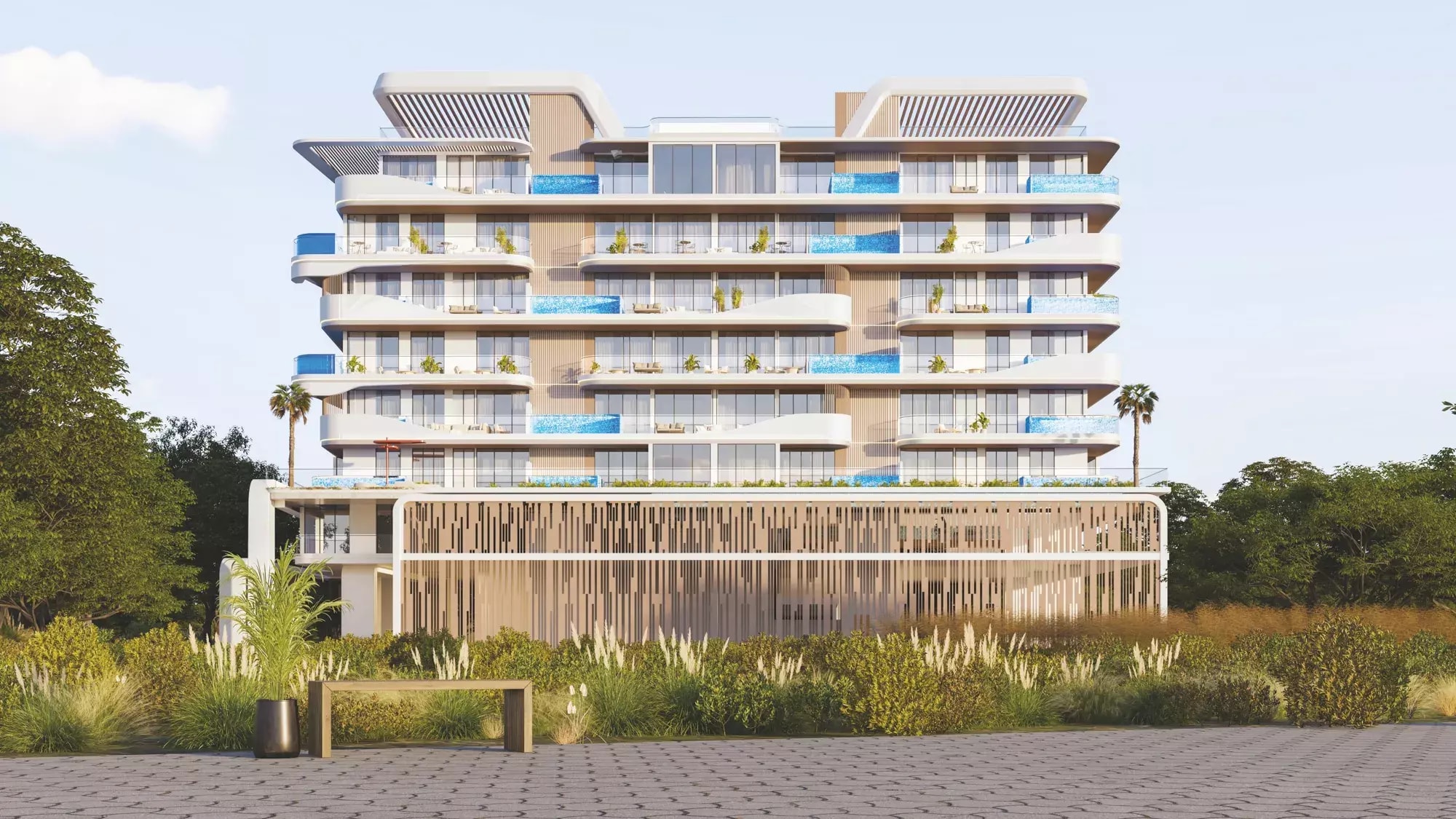 Impressie van Samana Ocean Pearl, appartementen van Samana Developers in Dubai Islands, Dubai