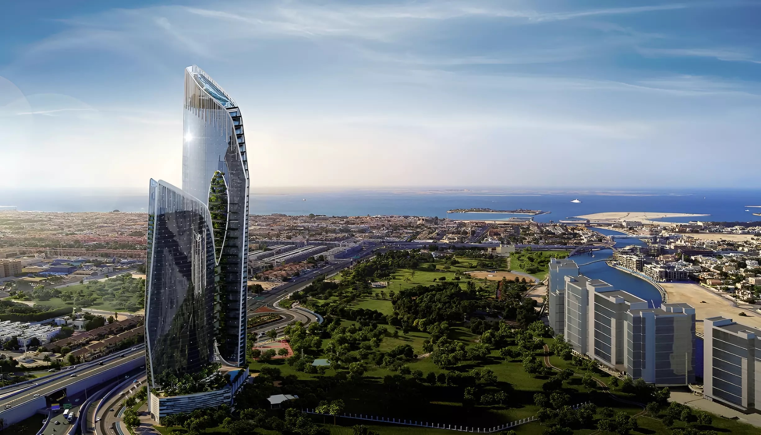 Impressie van Damac Safa Three, appartementen van Damac Properties in Al Safa, Dubai