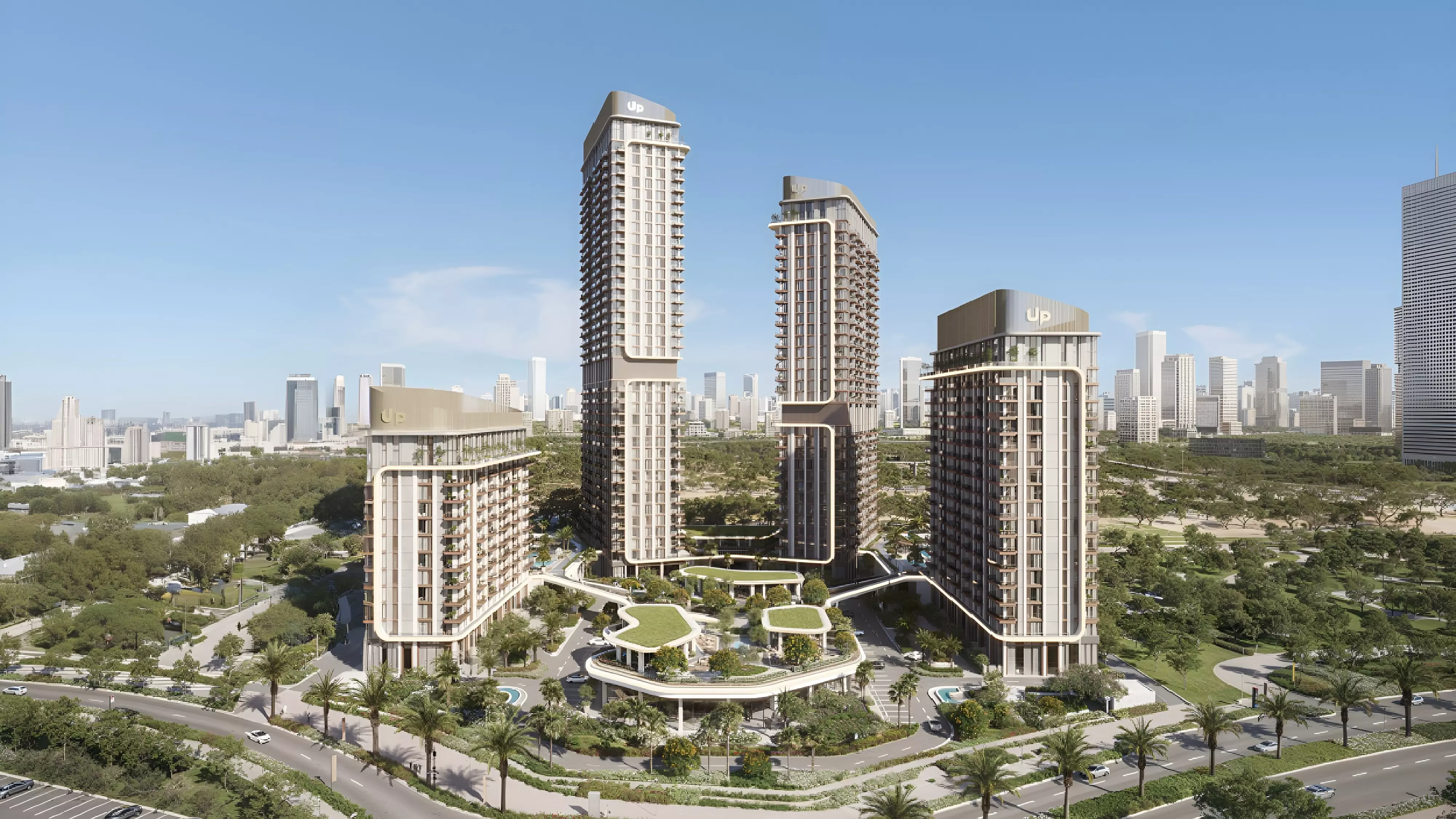 Impressie van Mirdad 2, appartementen van Union Properties in Motor City, Dubai