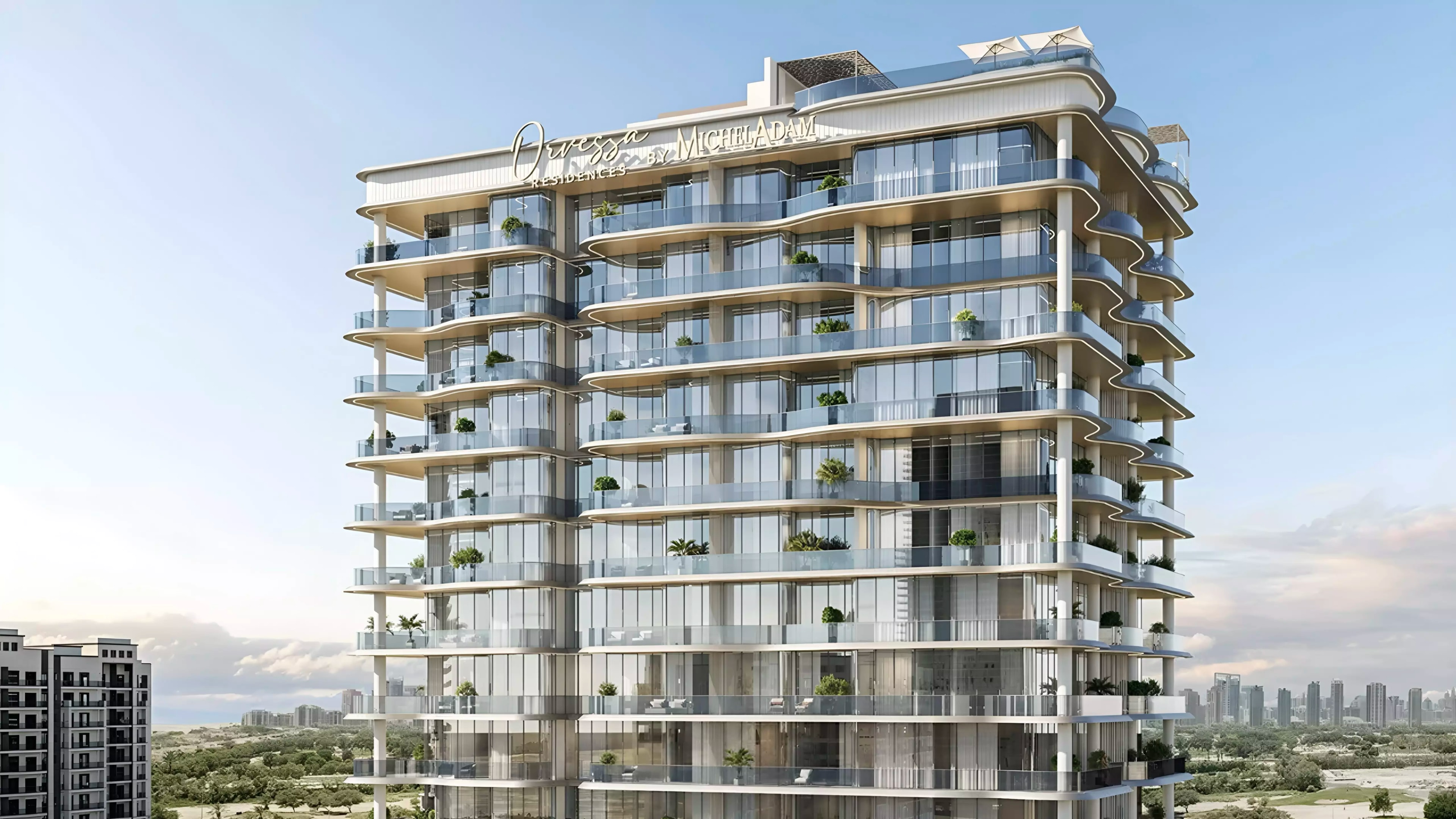 Impressie van Orvessa Residences, appartementen van BNW Developments in Al Furjan, Dubai