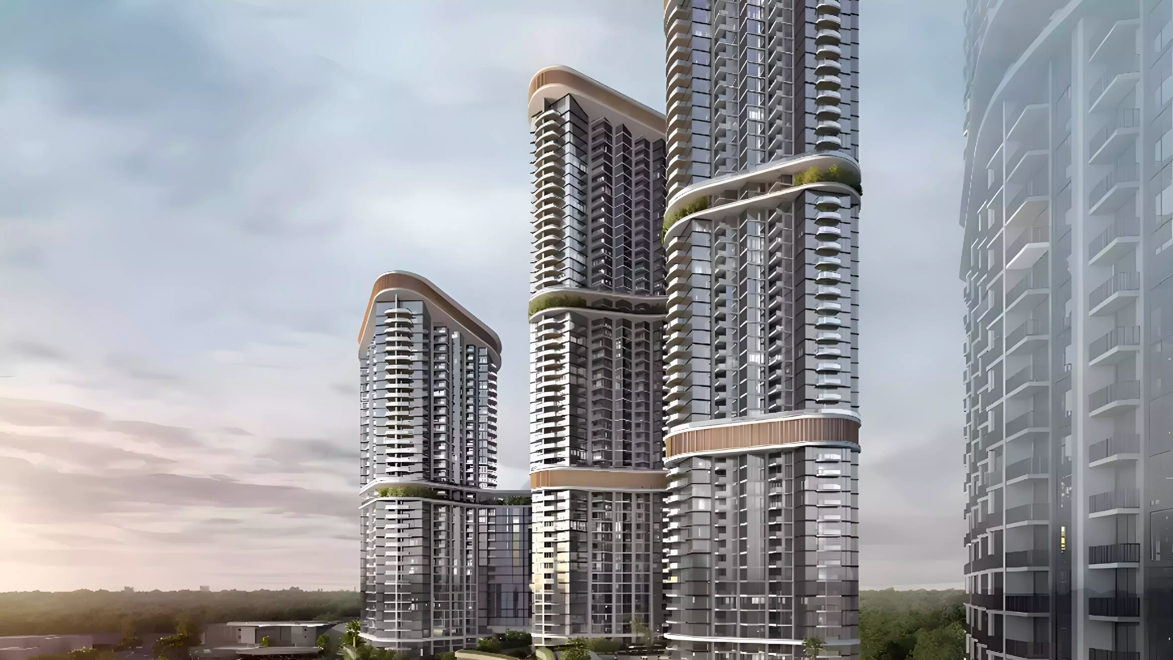 Impressie van Sobha Skyscape Altius, appartementen van Sobha Realty in Sobha Hartland 2, Dubai