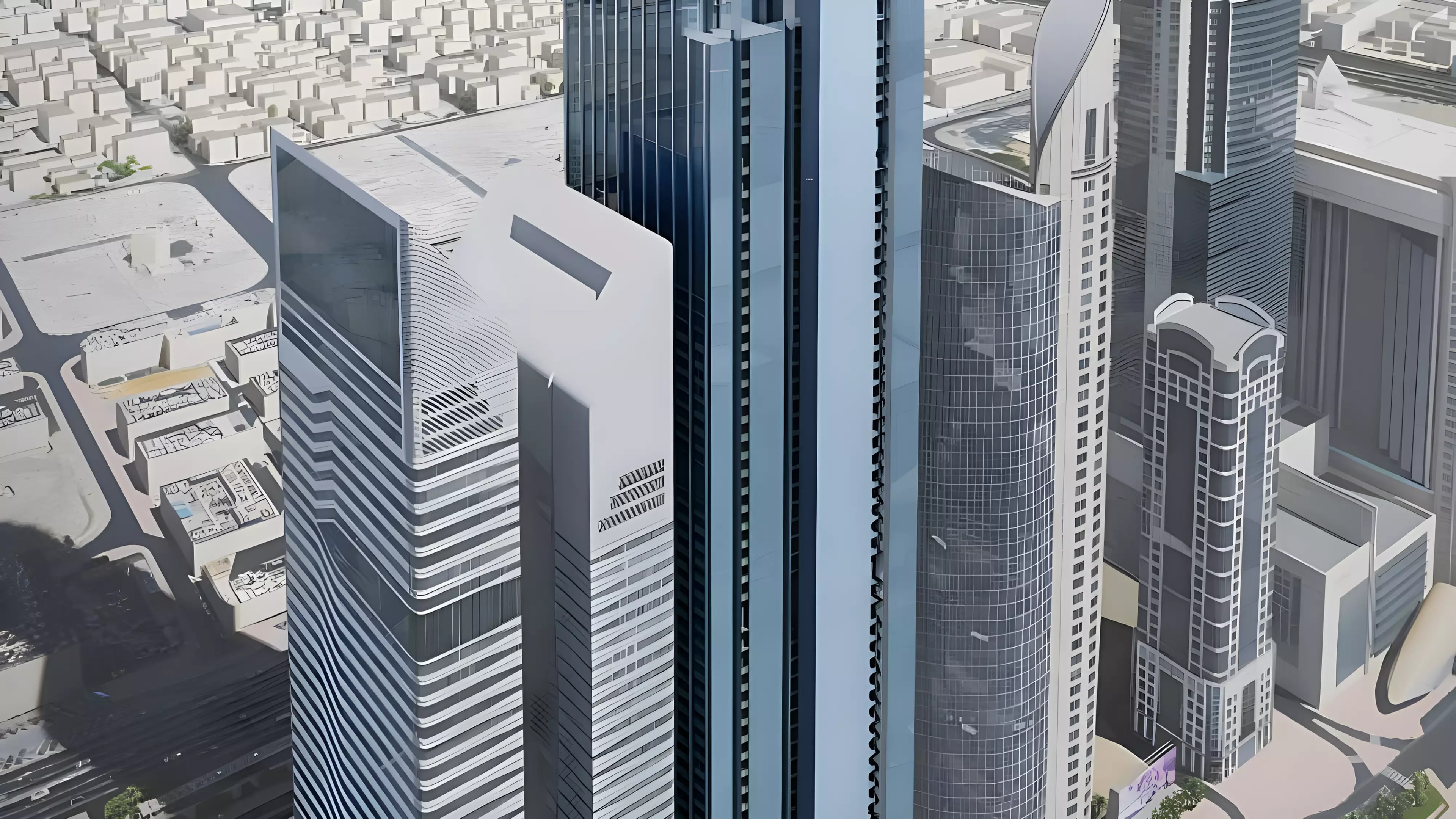 Impressie van Azizi 717 Tower, appartementen van Azizi Developments in World Trade Center, Dubai