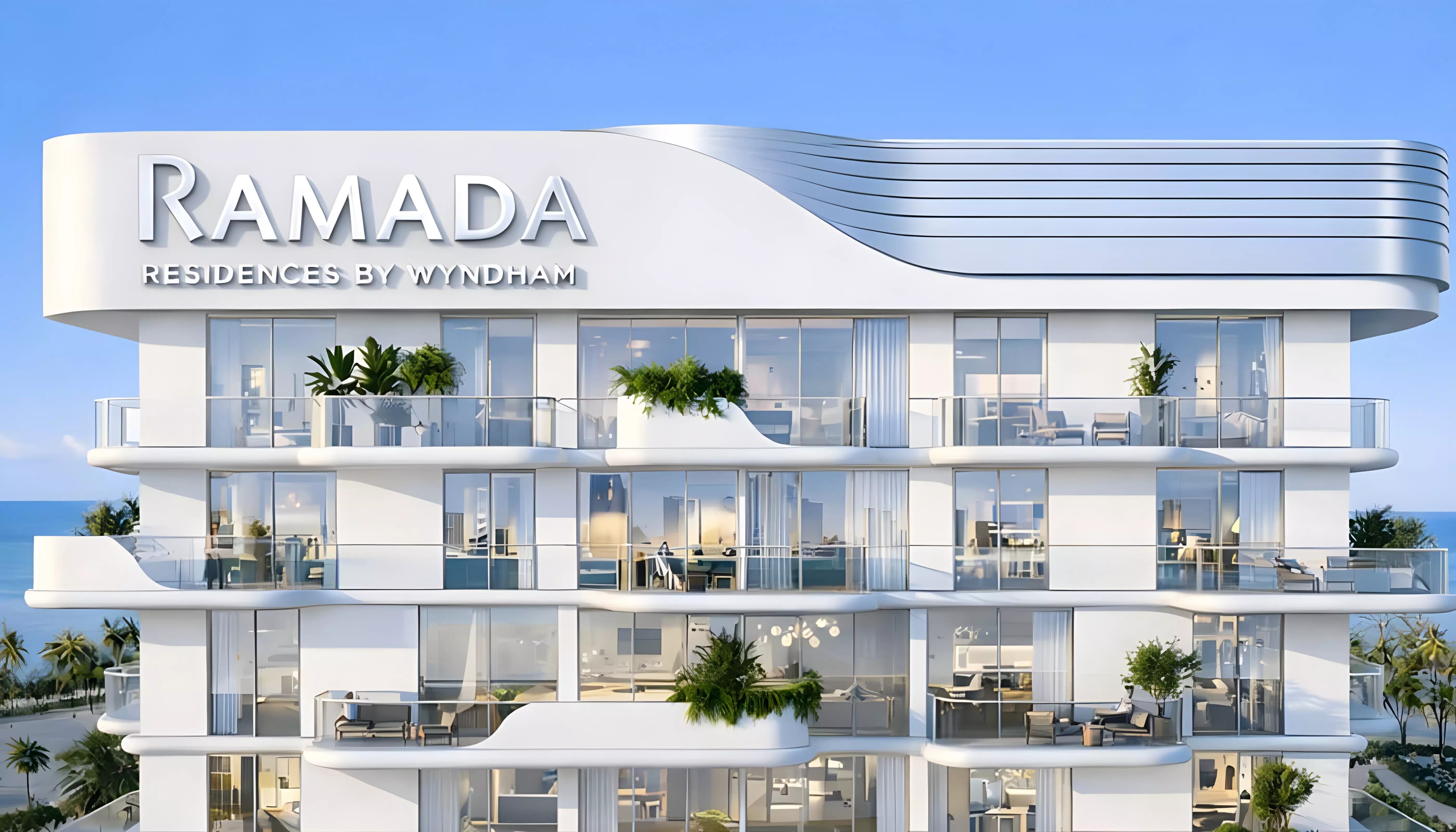 Impressie van Ramada Residences by Wyndham, appartementen van Grovy Real Estate Developers in Dubai Islands, Dubai