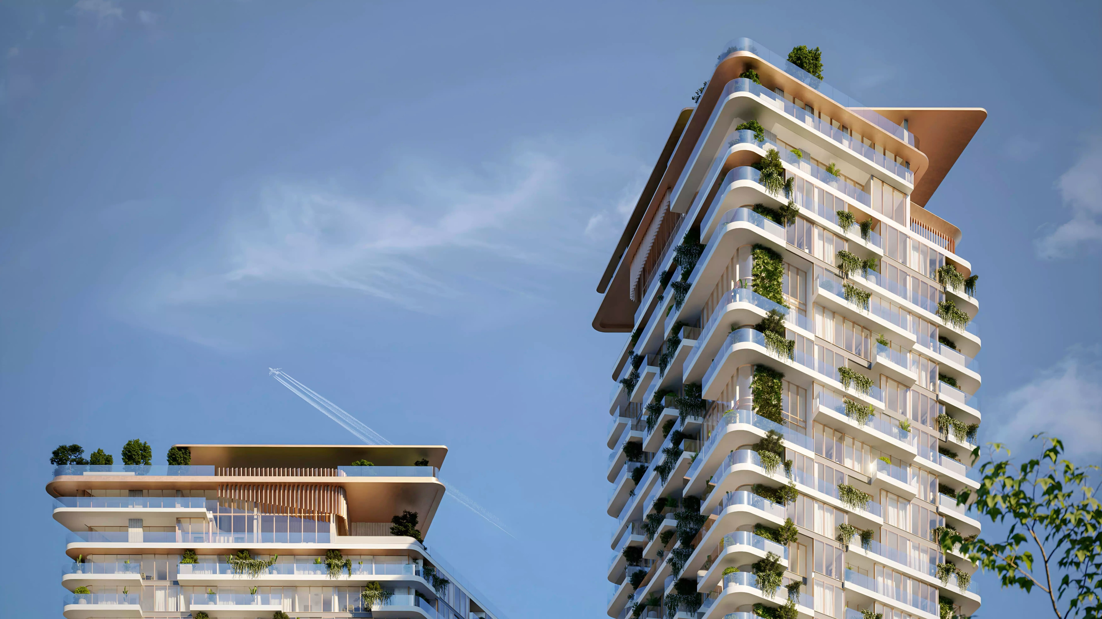 Impressie van Soulever, woningen van Beyond in Maritime City, Dubai