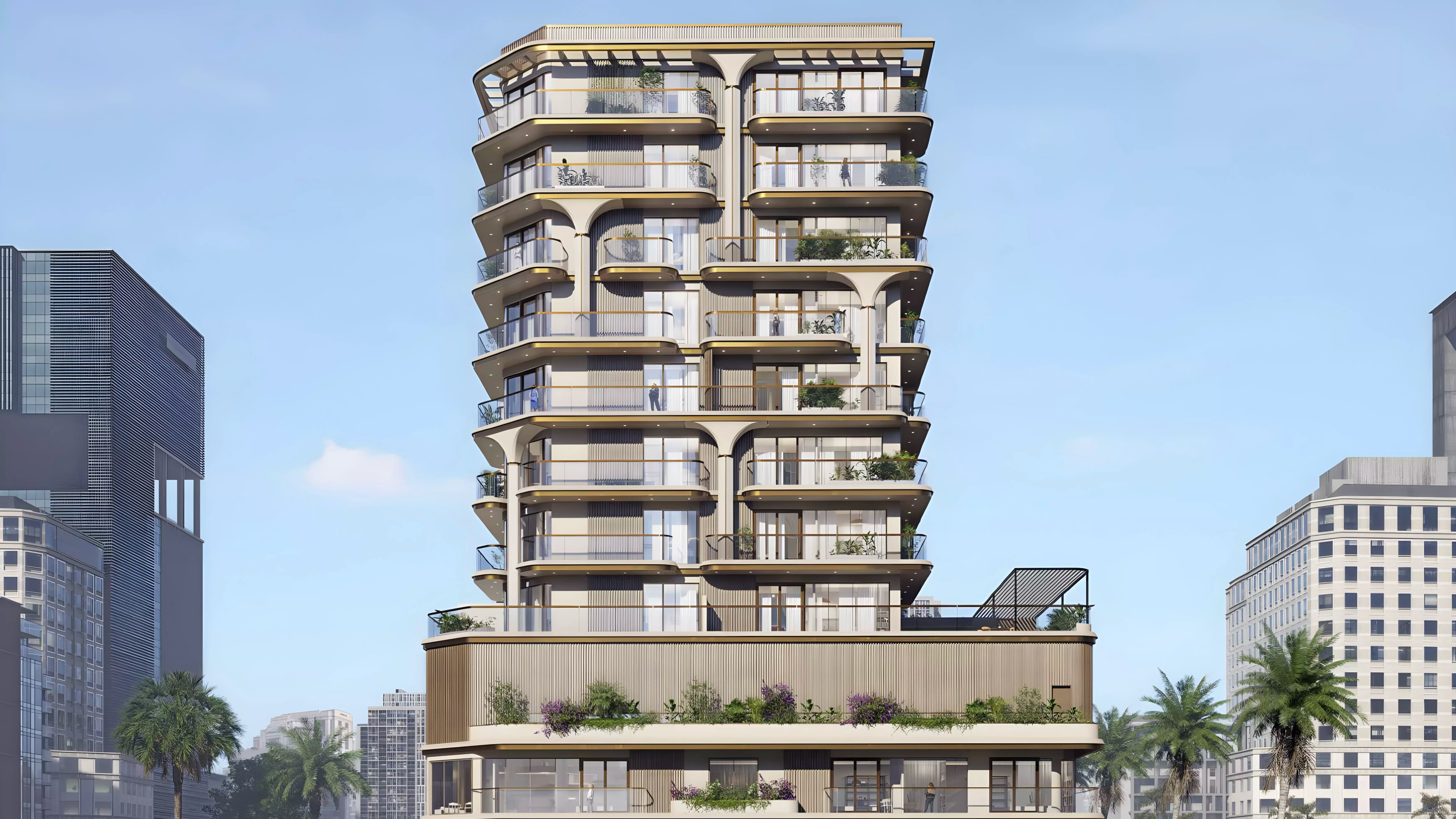 Impressie van Liora Residences, woningen van Jaiedco Development in Dubai Islands, Dubai