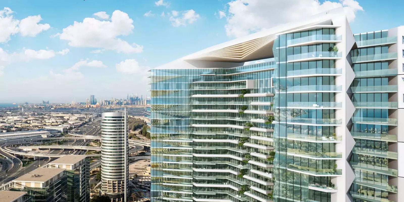 Impressie van Eleve by Deyaar, appartementen van Deyaar Development in Jebel Ali, Dubai