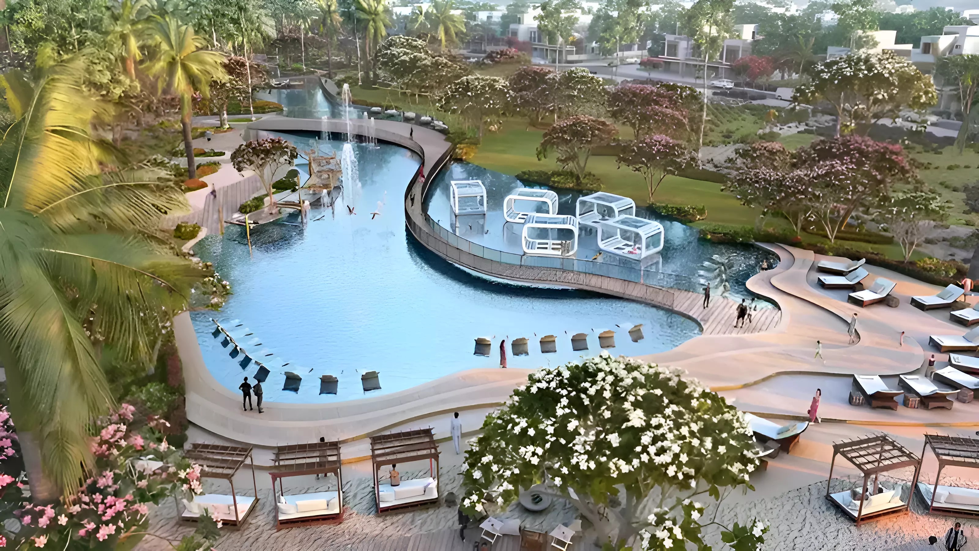 Impressie van Maldives 4, townhouses van Damac Properties in Damac Islands, Dubai