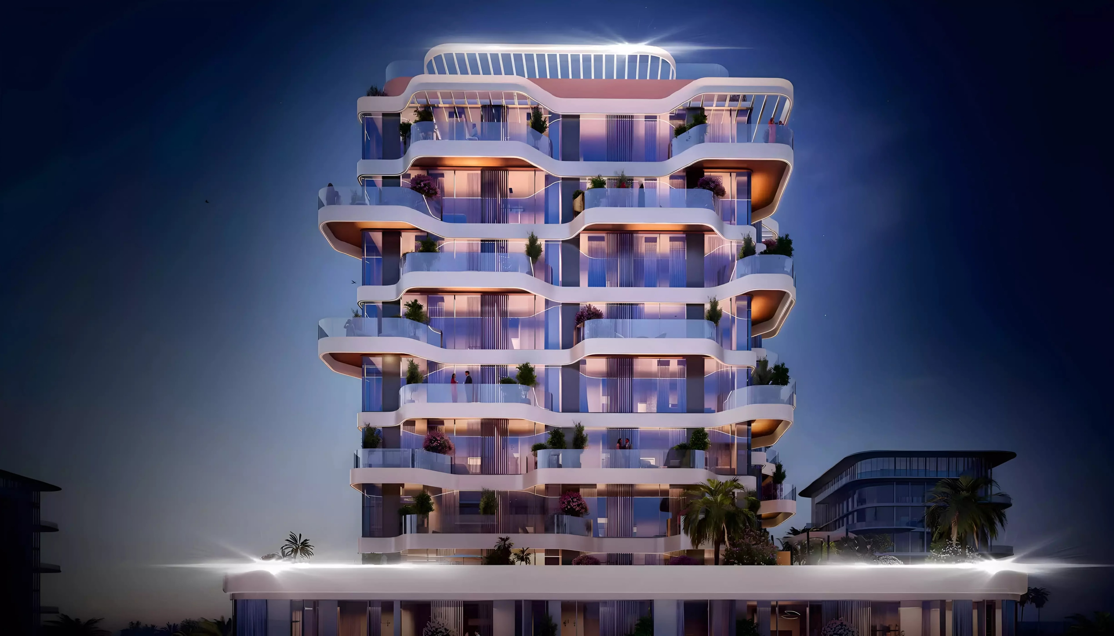 Impressie van Helvetia Marine, woningen van DHG Properties in Dubai Islands, Dubai