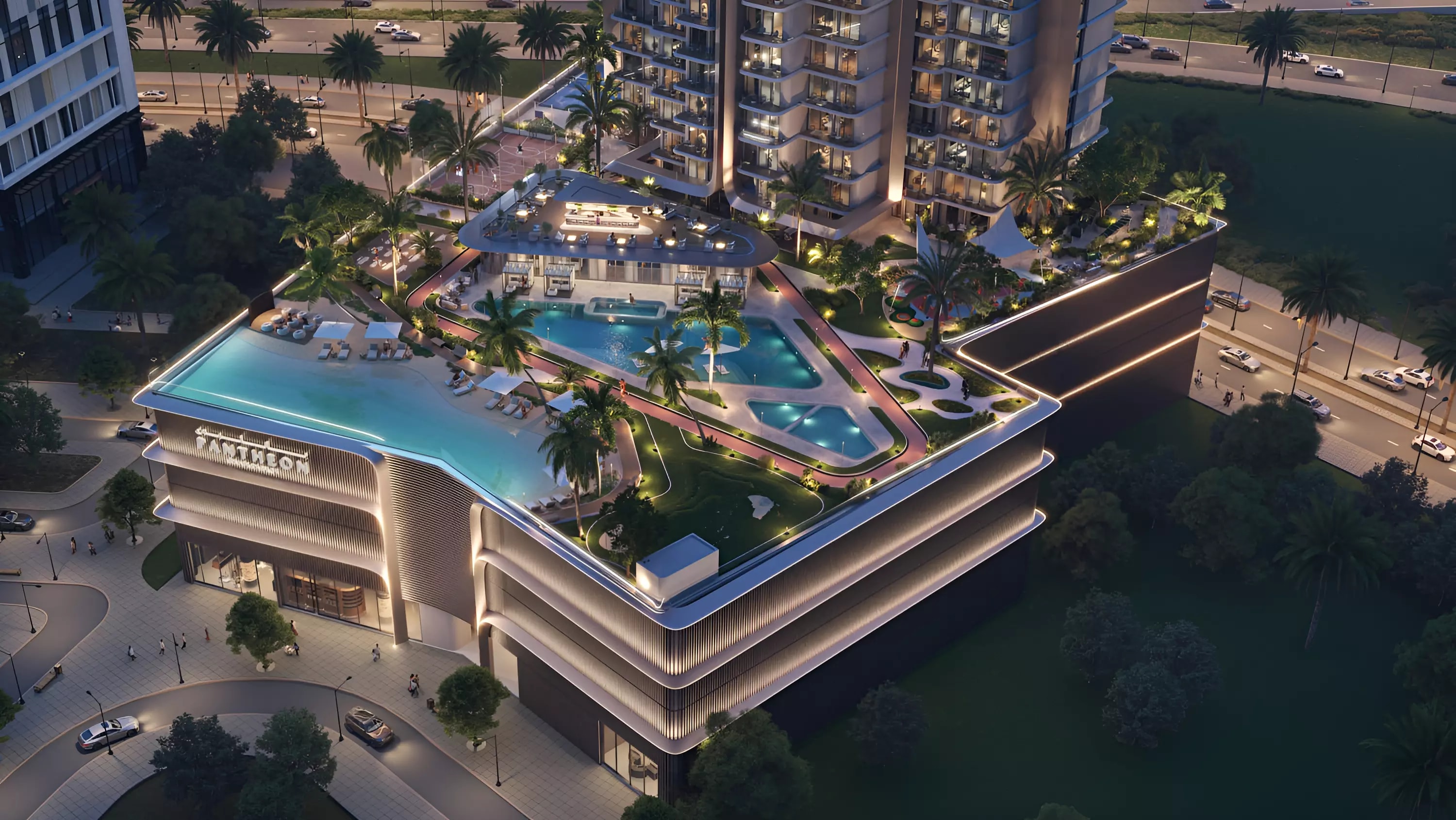 Impressie van VOXA by Pantheon, woningen van Pantheon Development in Jumeirah Village Triangle, Dubai