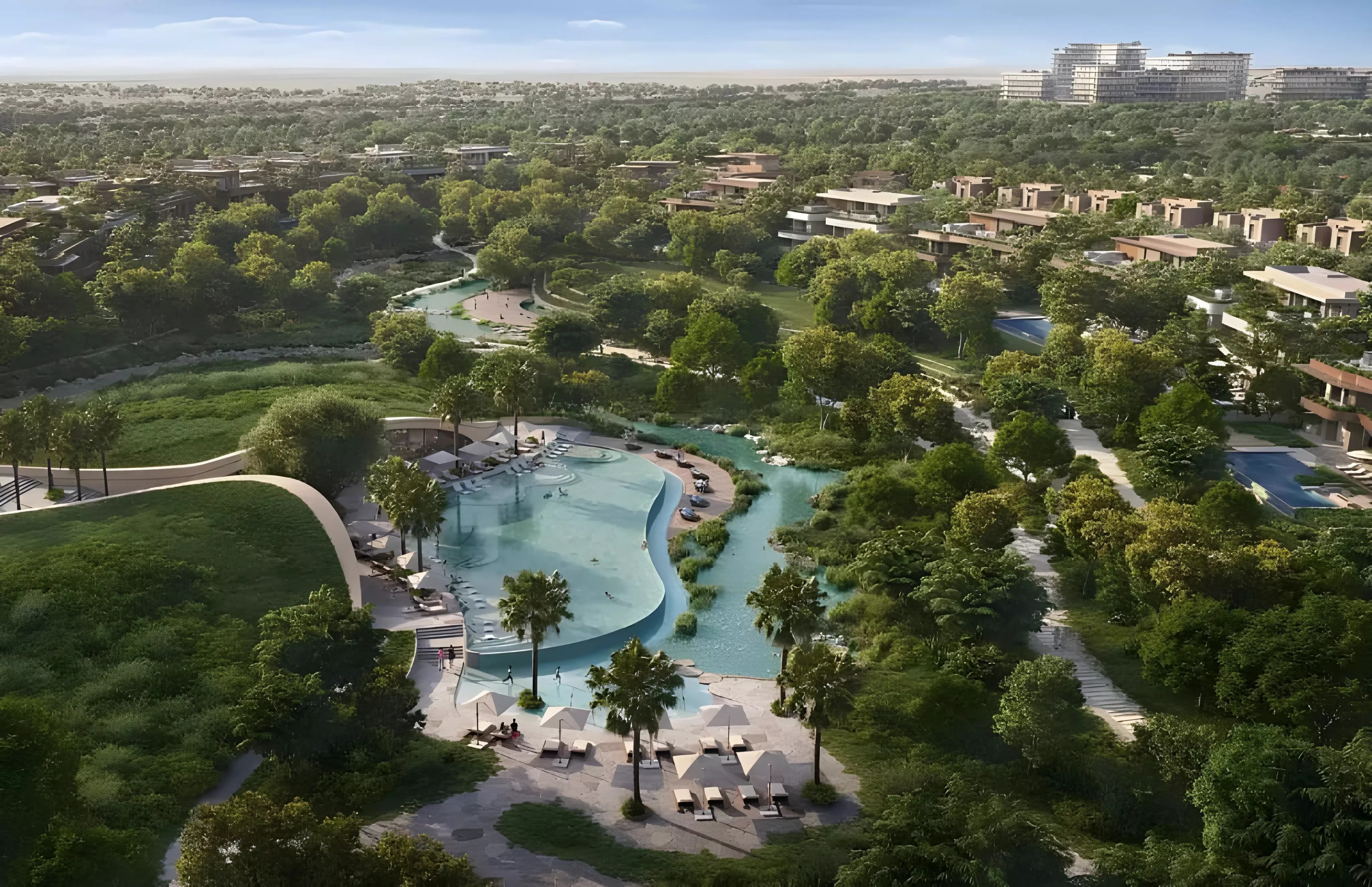 Impressie van The Wilds Phase 2 By Aldar, villa's van Aldar Properties in The Wilds by Aldar, Dubai