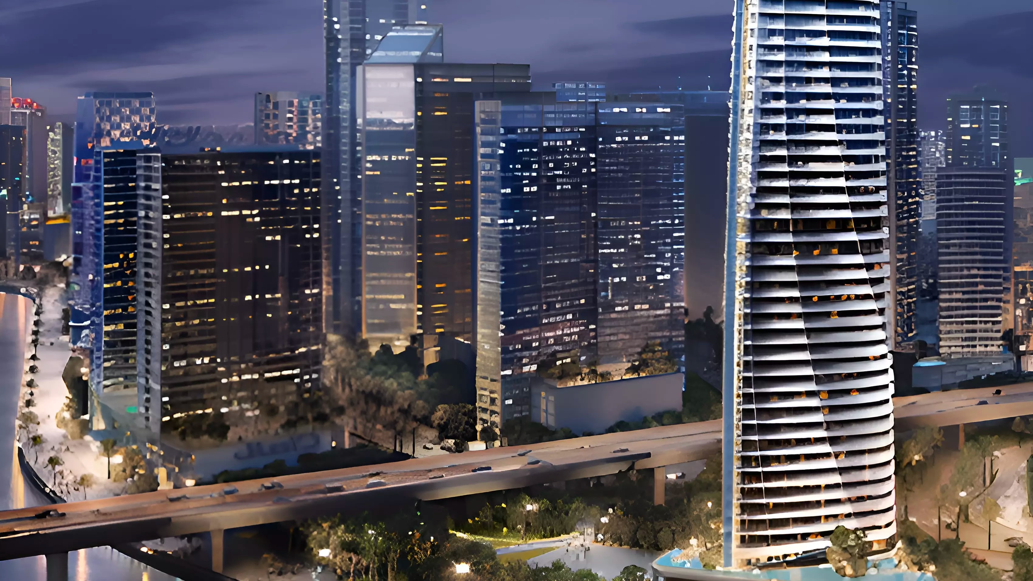 Impressie van Canal Heights, appartementen van Damac Properties in Business Bay, Dubai