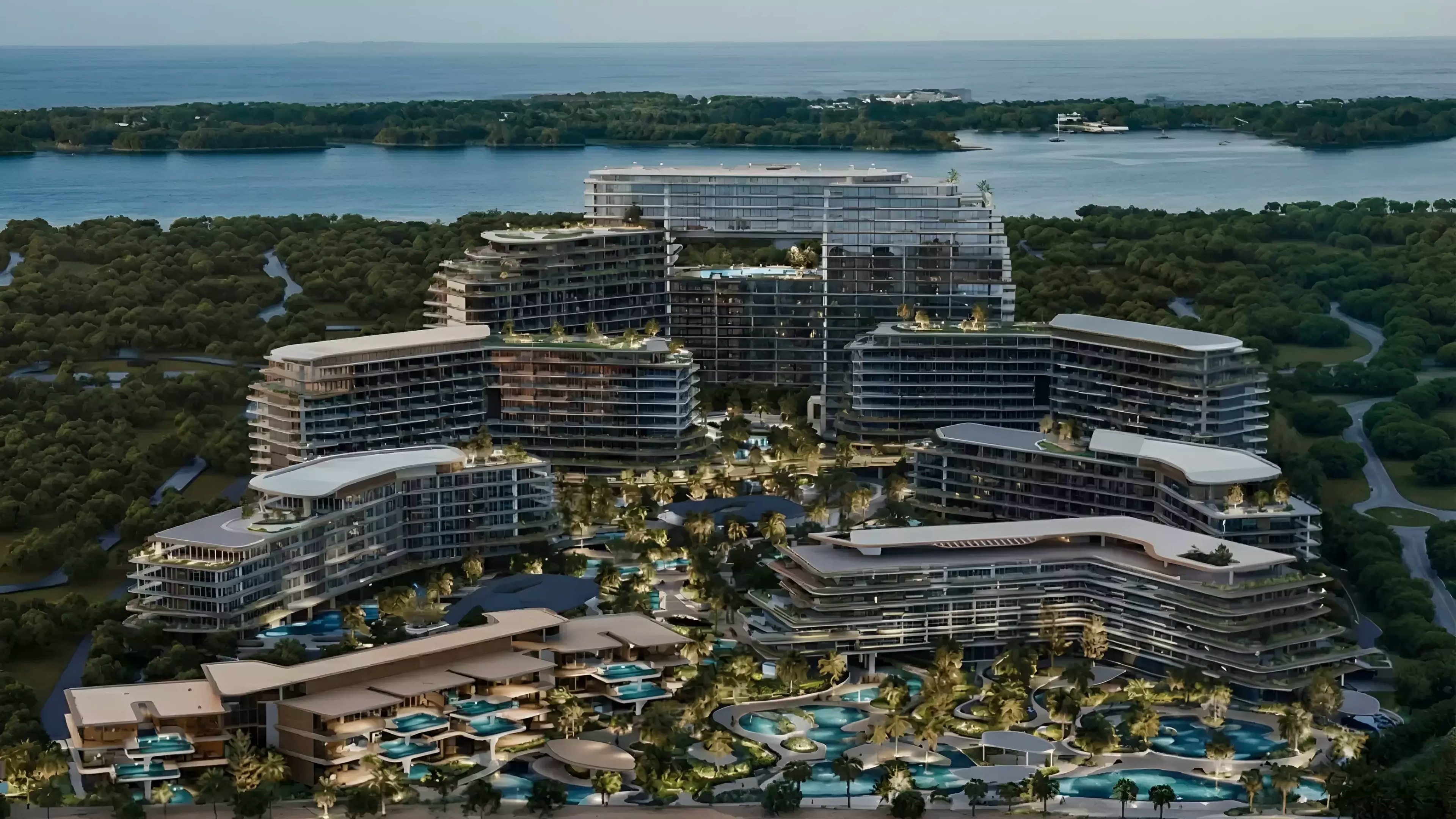 Impressie van The Meriva Collection, woningen van Ellington in Dubai Islands, Dubai