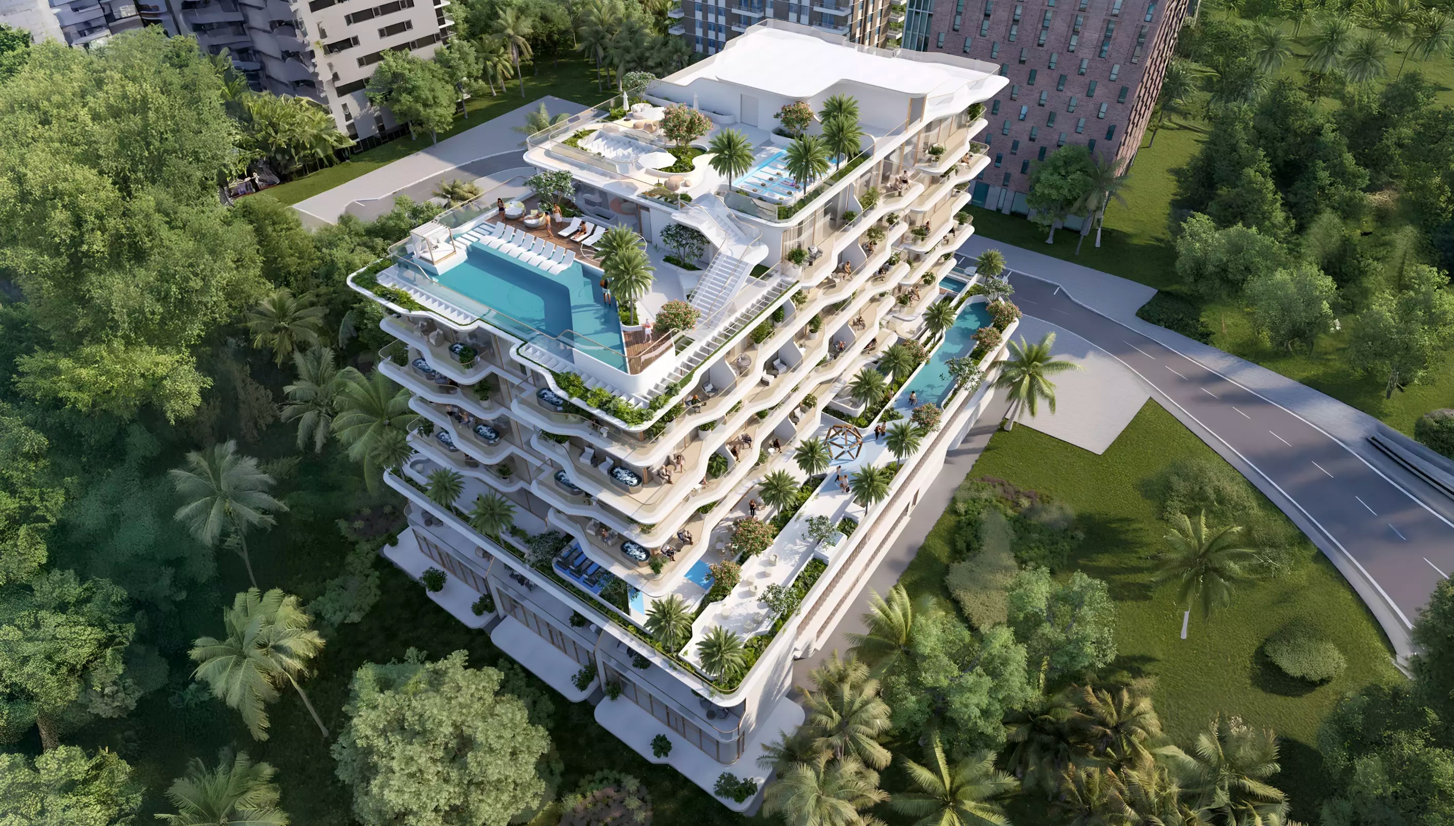 Impressie van Flow Residences, woningen van Main Realty in Dubai Islands, Dubai