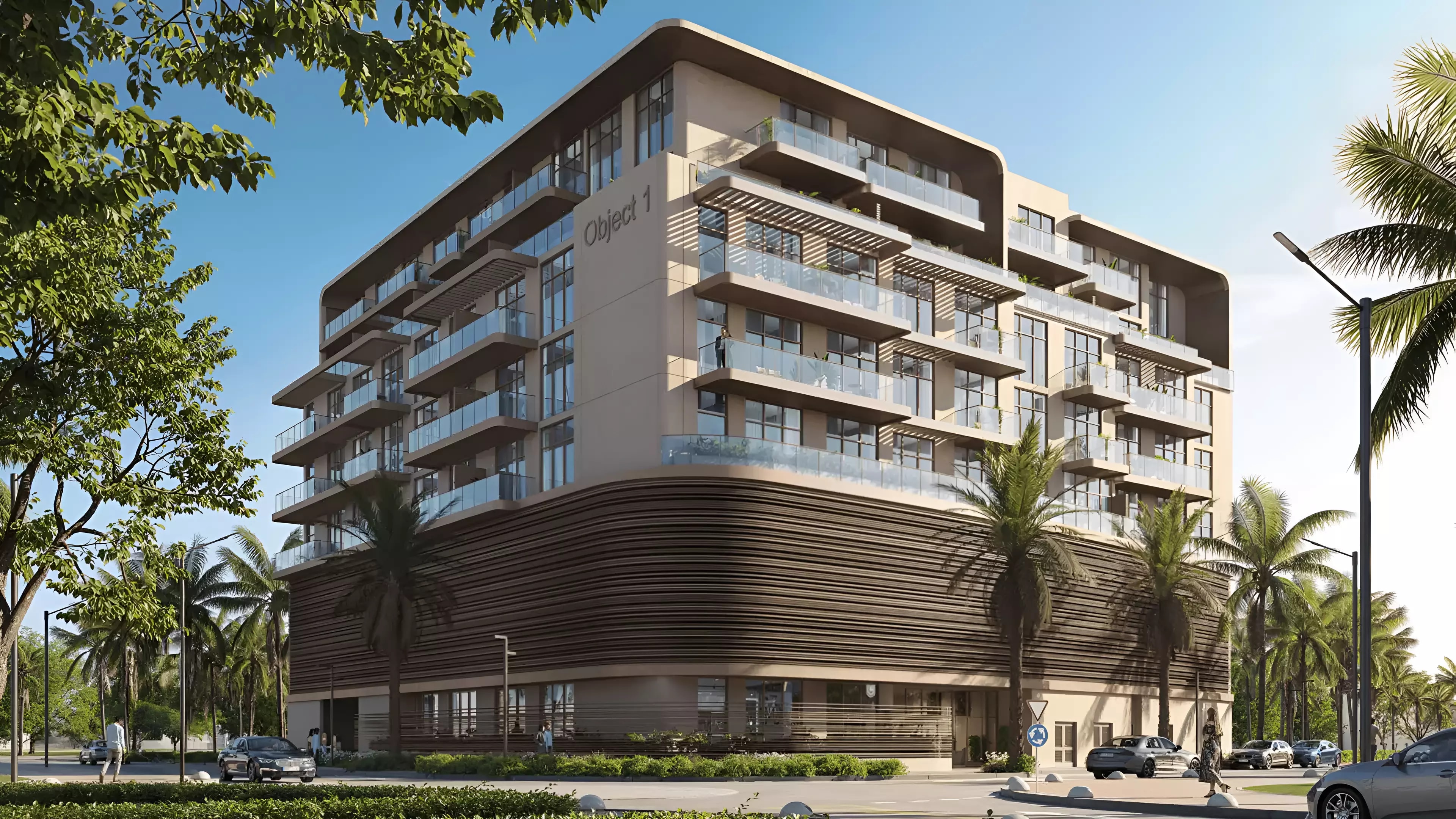 Impressie van S1LVA Park Living, appartementen van Object 1 in Jumeirah Village Triangle, Dubai