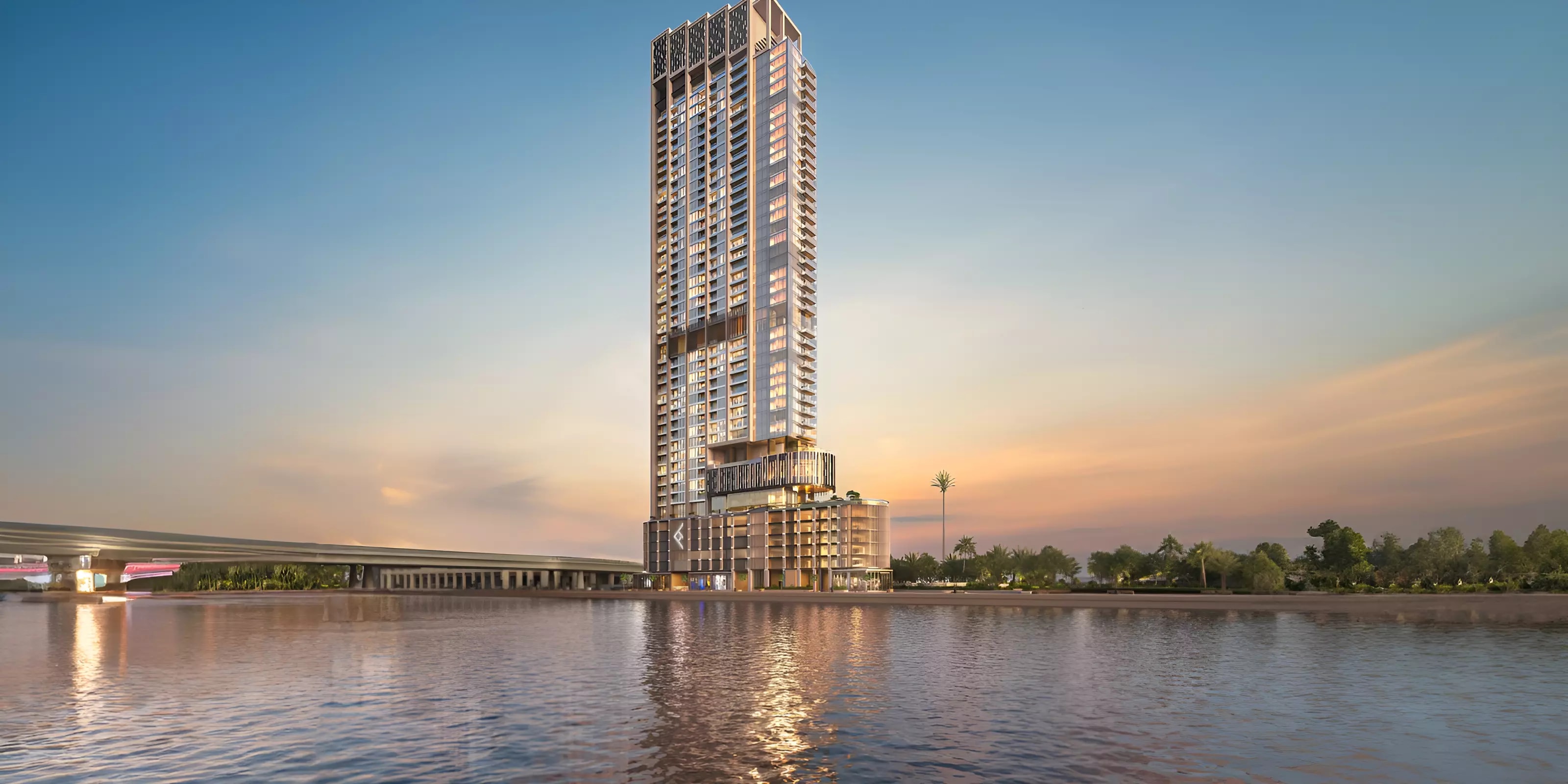 Impressie van One River Point, woningen van Ellington in Business Bay, Dubai