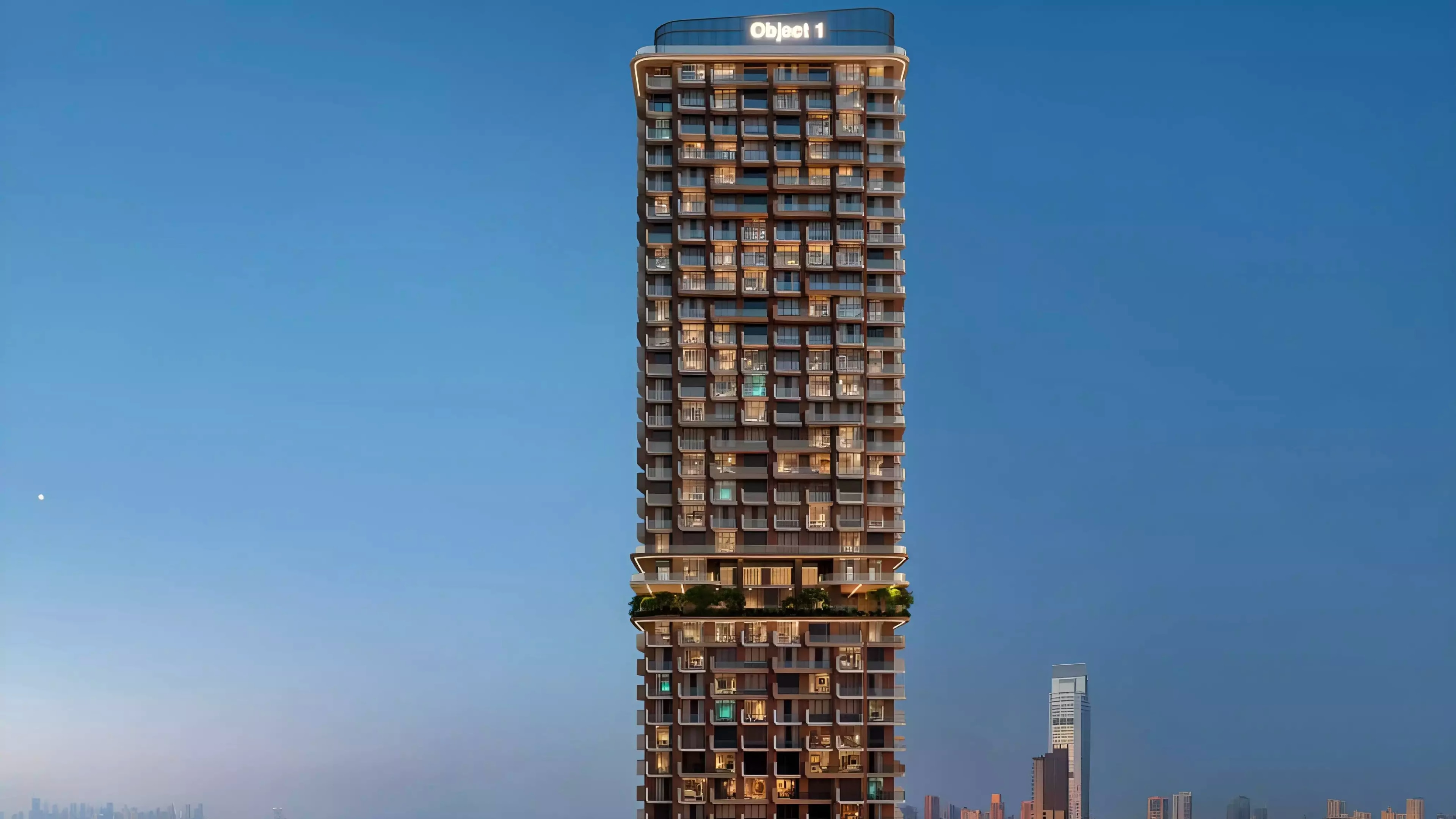 Impressie van ELAR1S Sky, appartementen van Object 1 in Jumeirah Village Triangle, Dubai