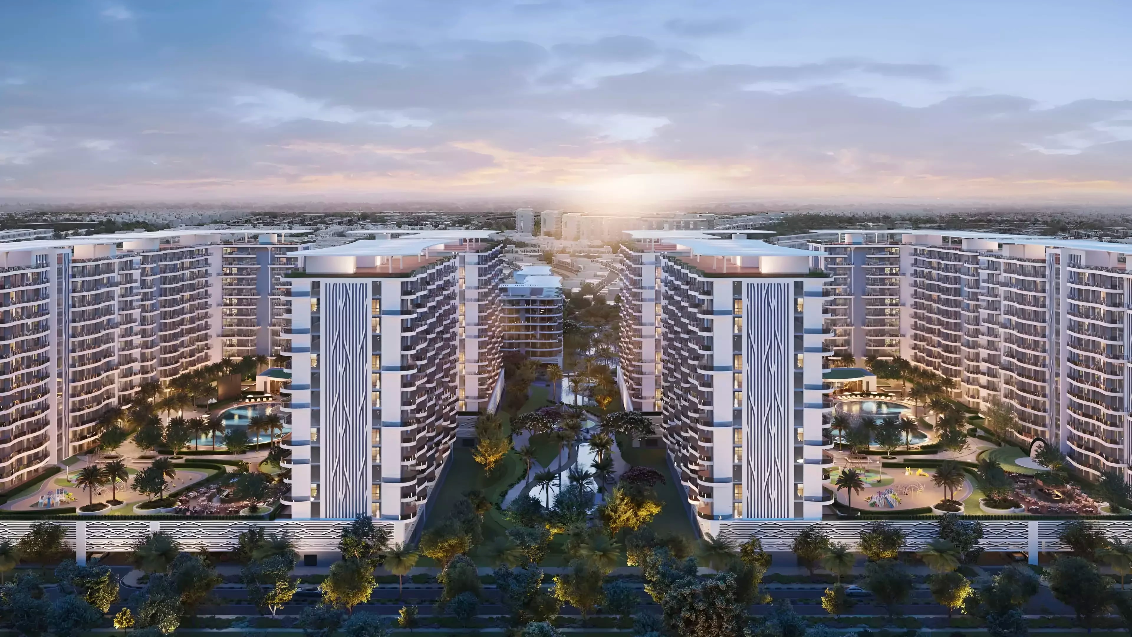Impressie van Damac Lagoon Views 13, appartementen van Damac Properties in Damac Lagoons, Dubai