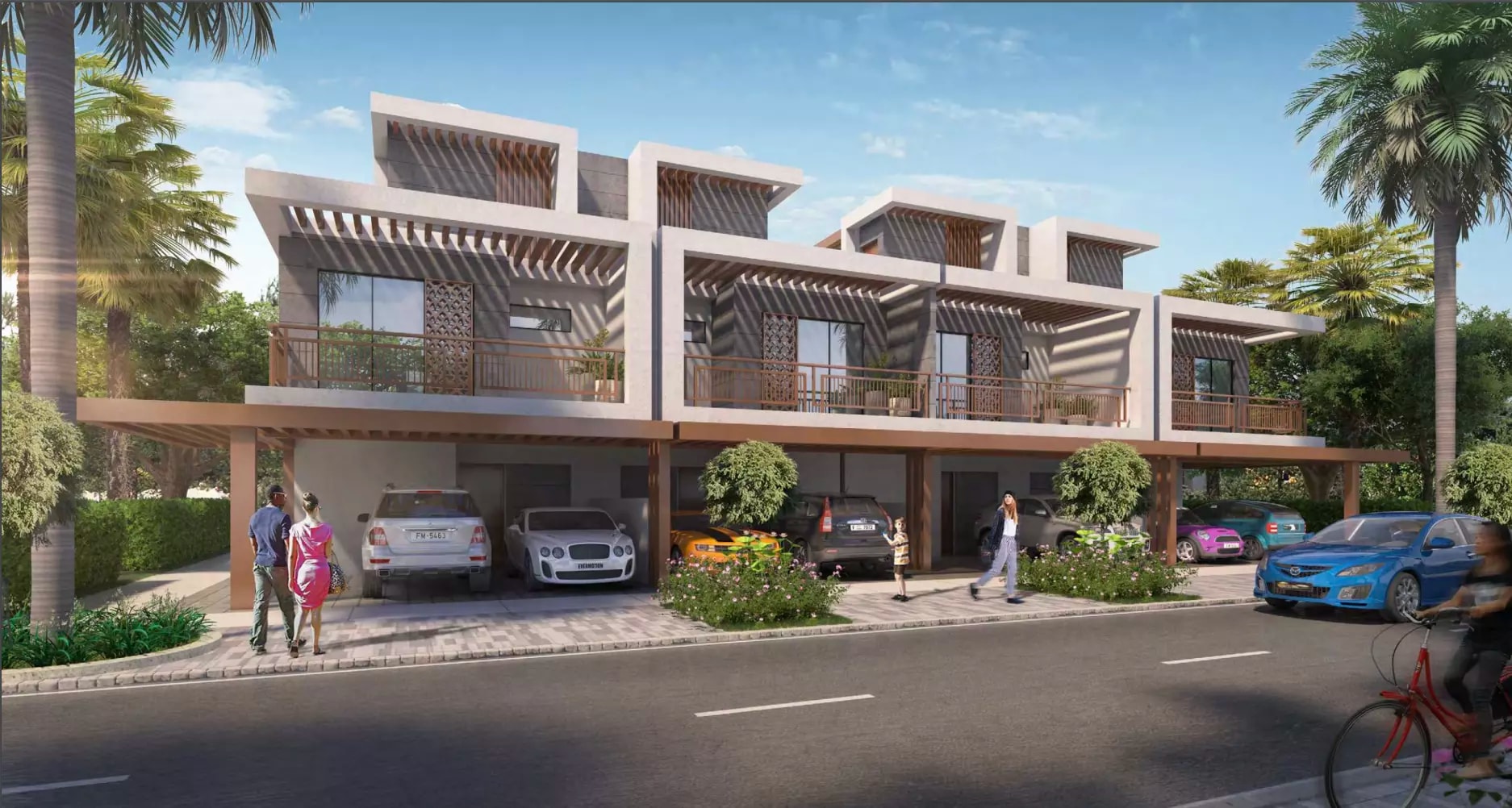 Impressie van Eterno Prestige Villas, townhouses van Damac Properties in Damac Hills 2, Dubai