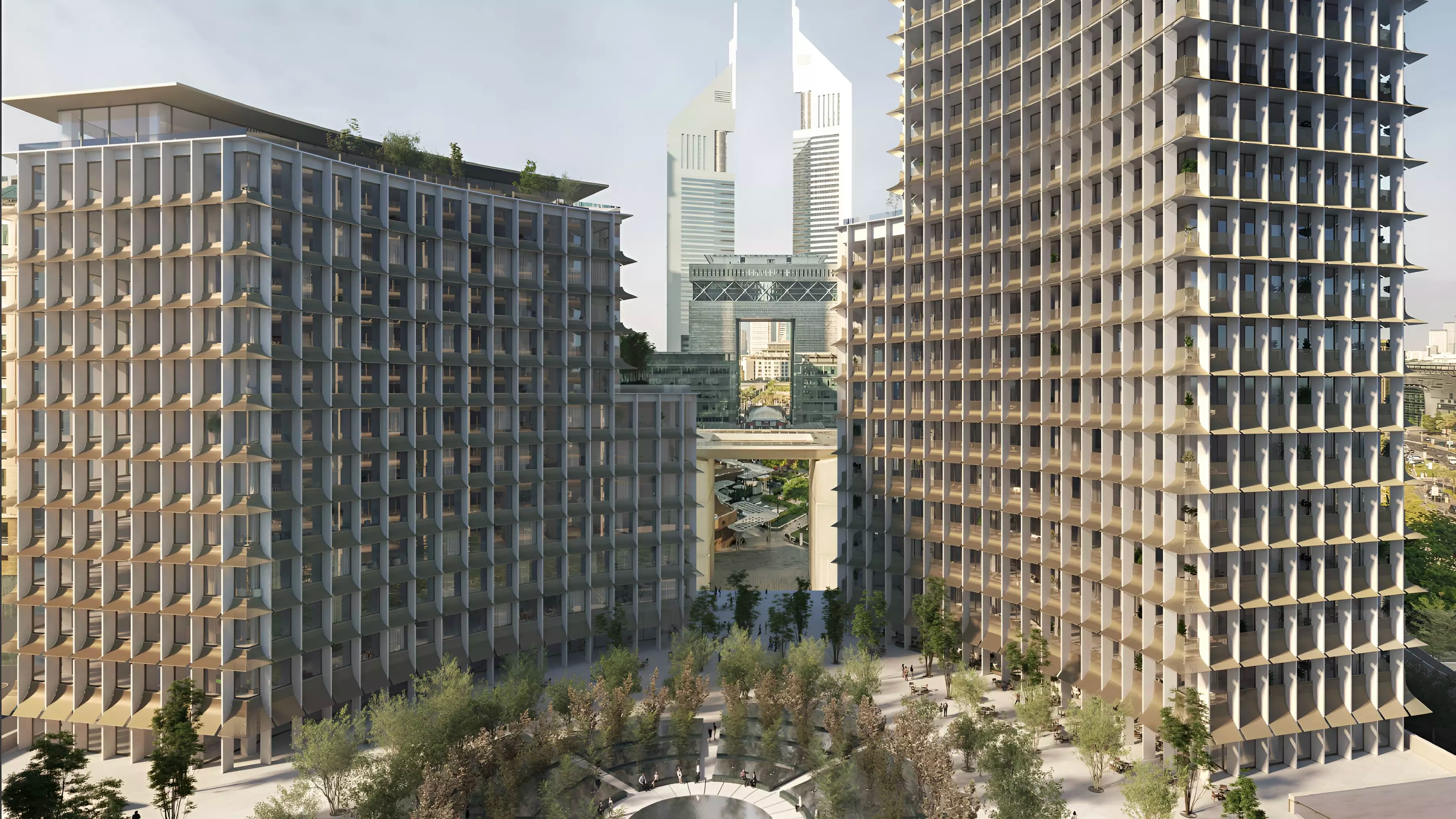 Impressie van Four Seasons Private Residences at DIFC, woningen van H&H Development in DIFC, Dubai