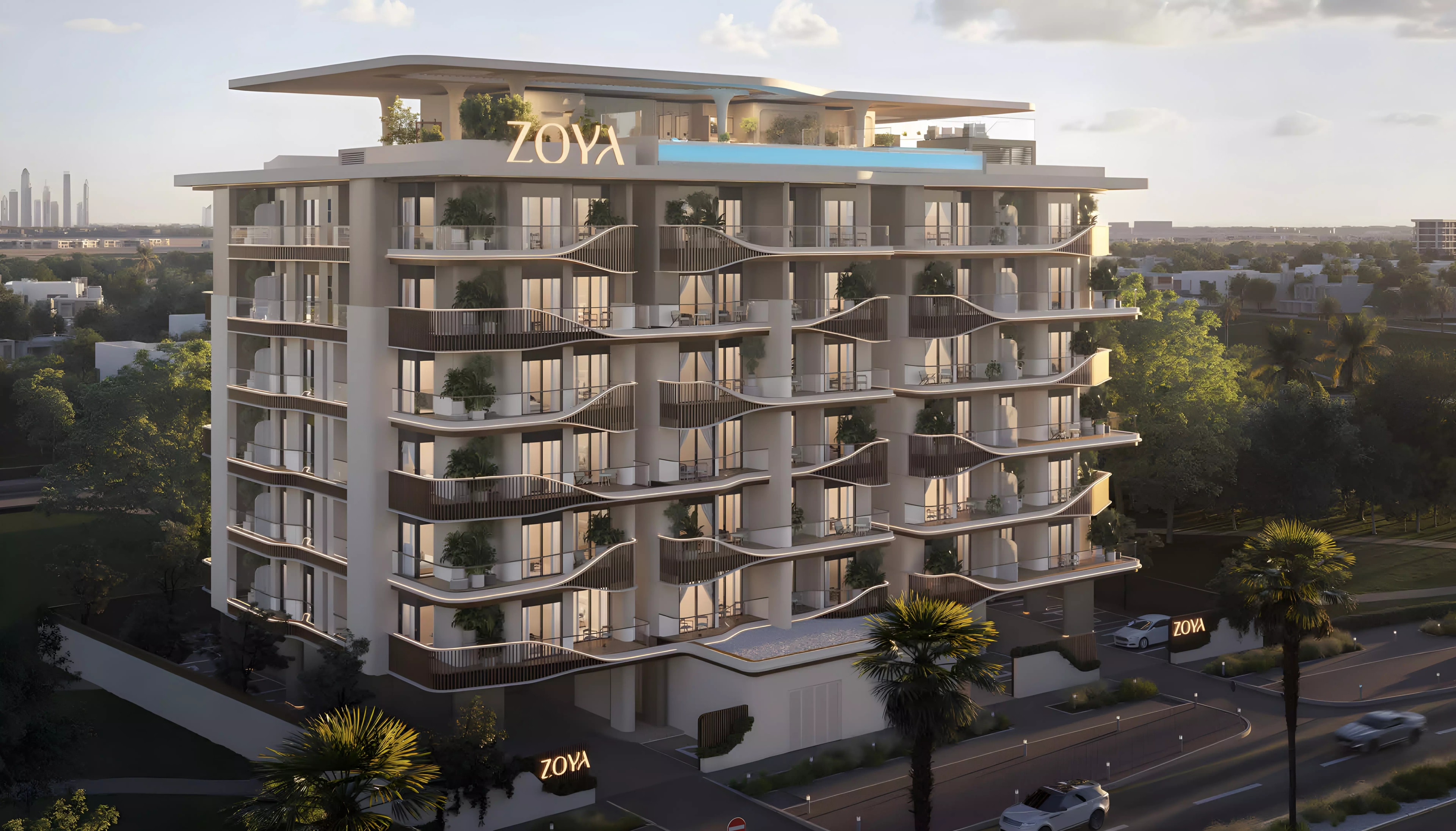 Impressie van Elinor, appartementen van Zoya Developments in Dubai South (Dubai World Central), Dubai
