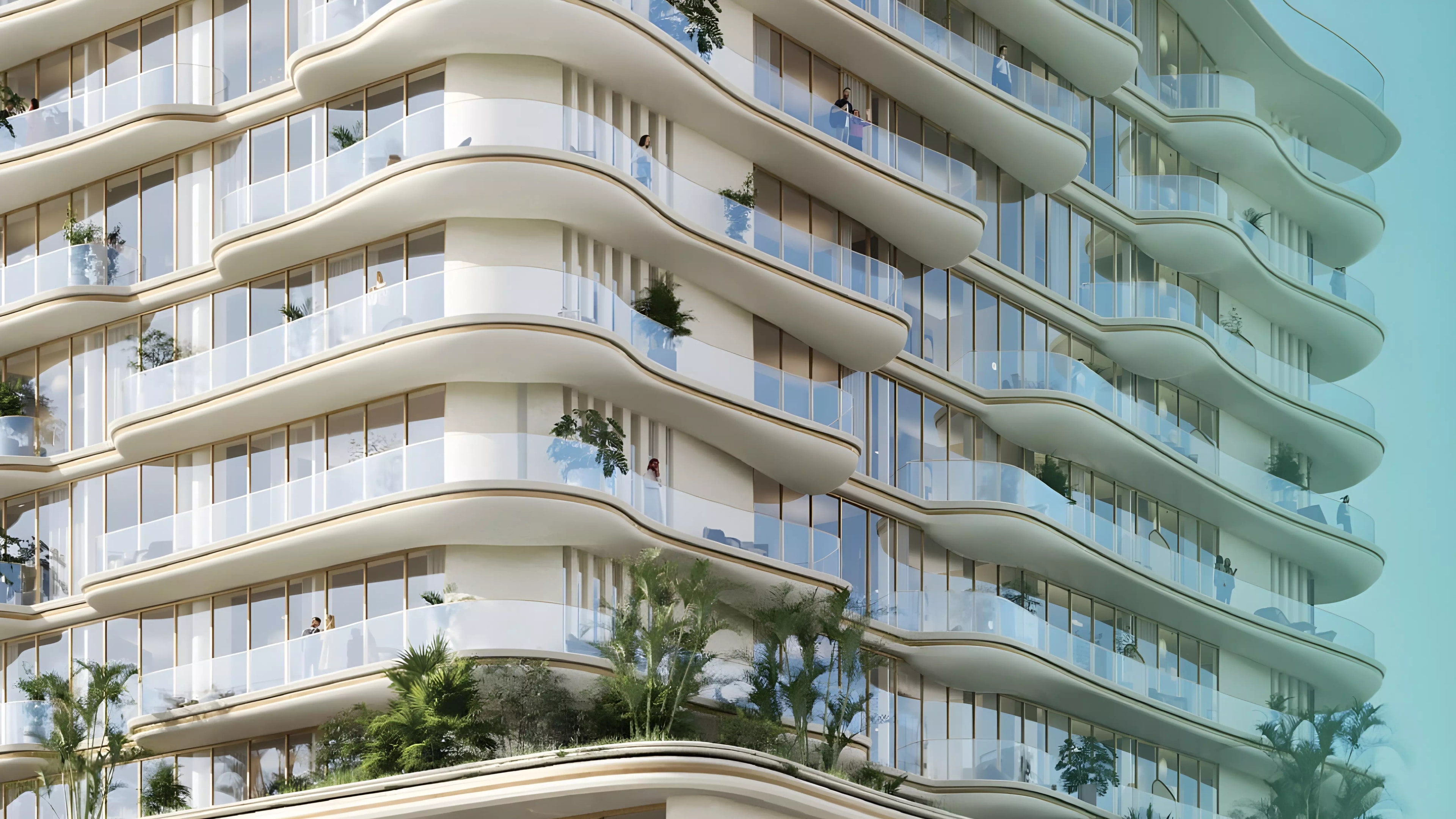 Impressie van La Crystal, woningen van Al Madar Holding in Dubai Islands, Dubai