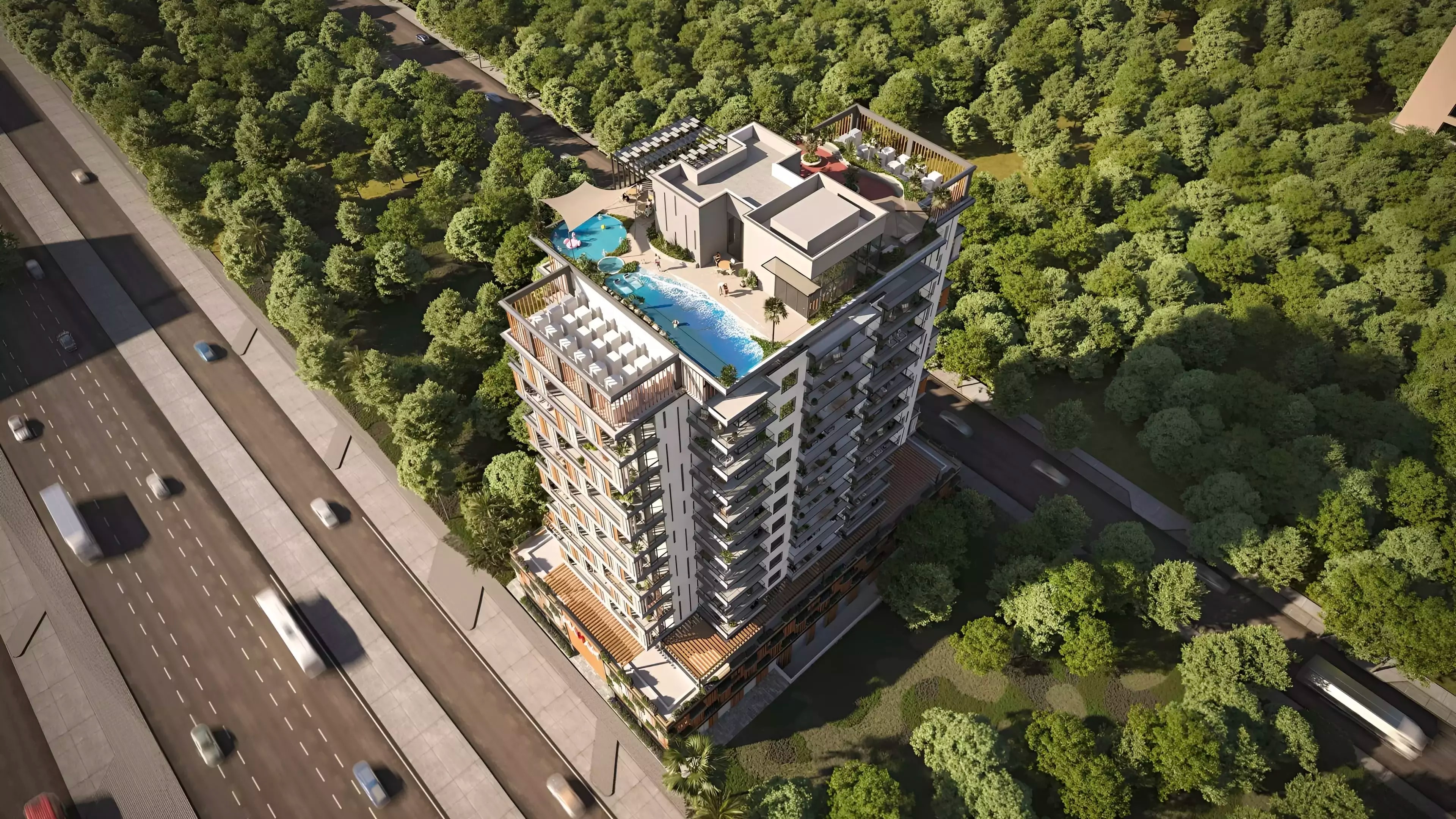 Impressie van Manam Pearl, appartementen van Manam Real Estate Development in Al Furjan, Dubai