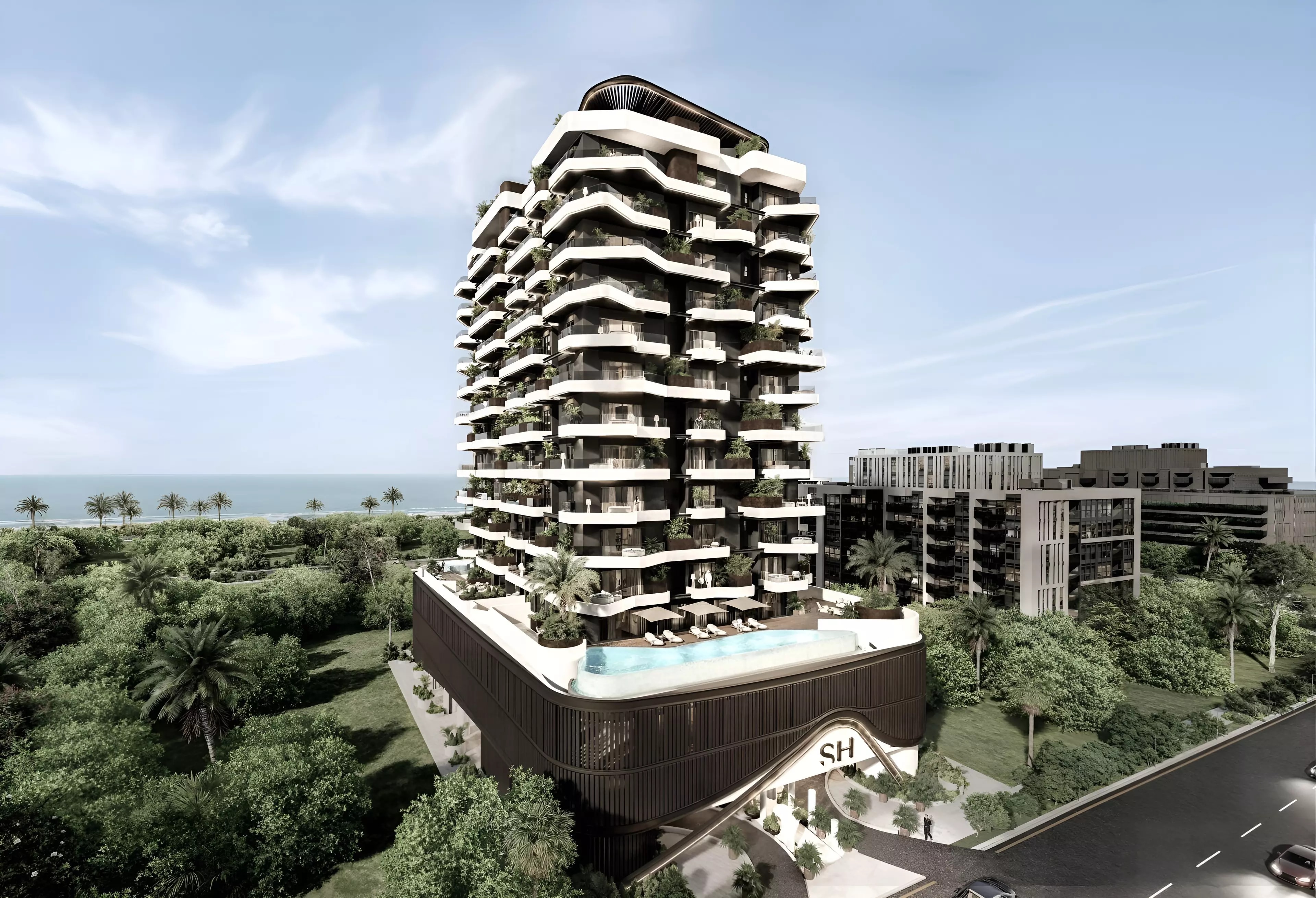 Impressie van Marea Residence, woningen van Sharafi Real Estate in Dubai Islands, Dubai