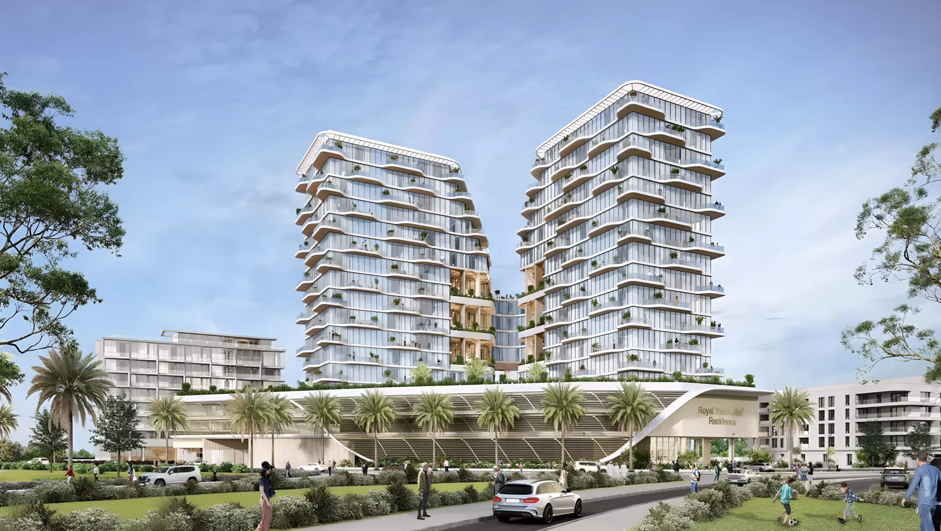 Impressie van Royal Yacht Club Residences, woningen van Azimuth Developments in Dubai Islands, Dubai