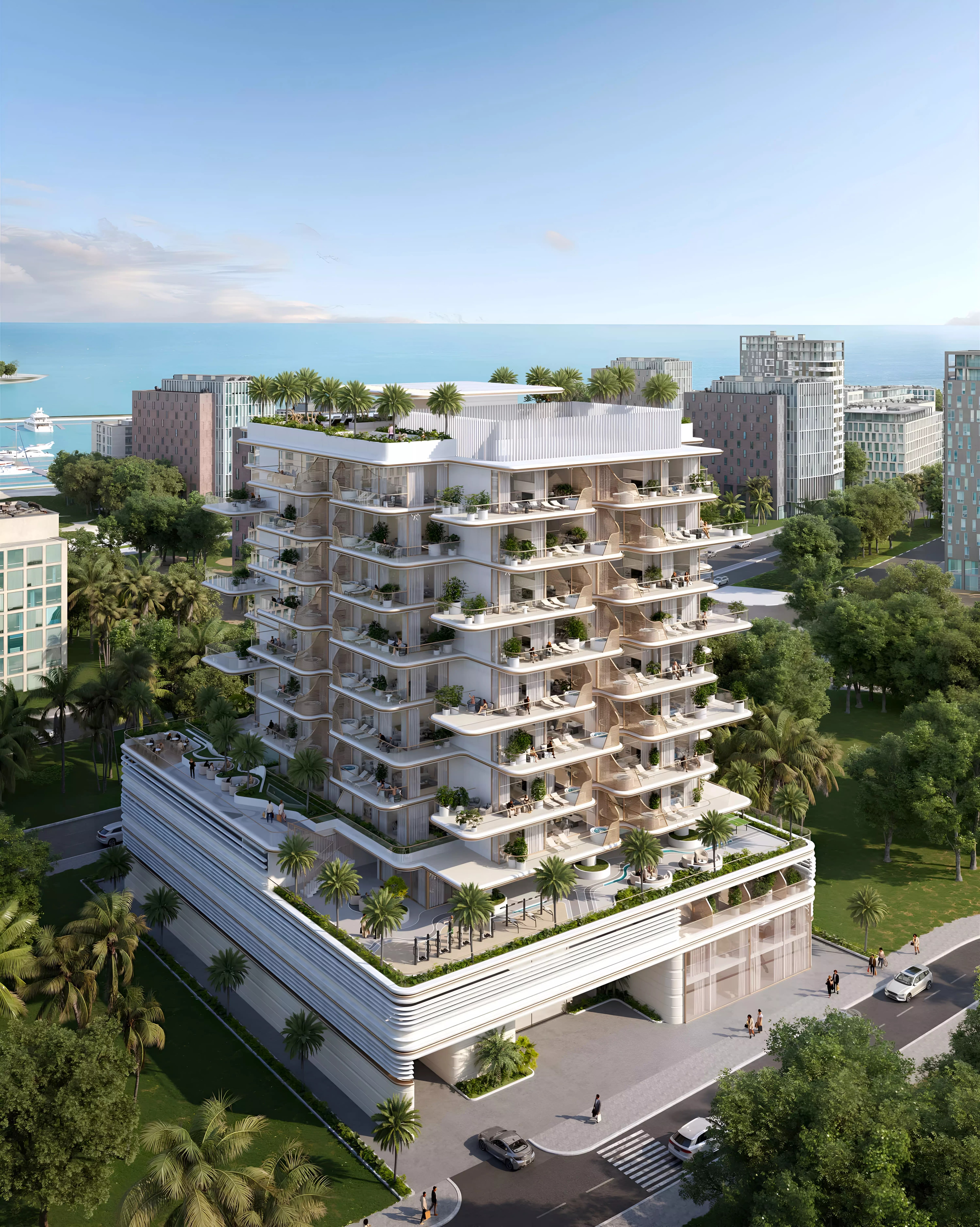 Impressie van Sunset Bay By Imtiaz, woningen van Imtiaz Developments in Dubai Islands, Dubai