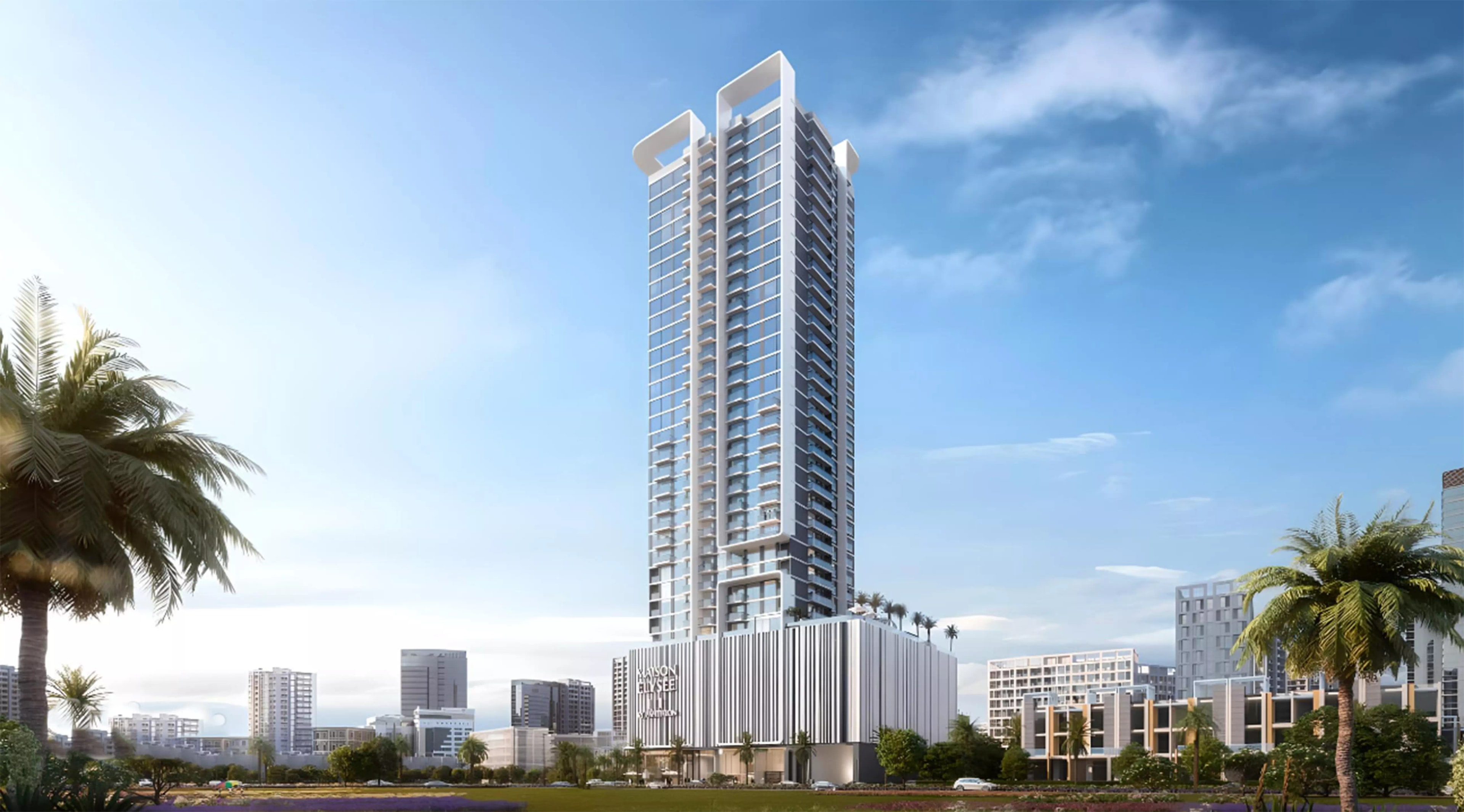 Impressie van Maison Elysee Phase 3 By Pantheon, appartementen van Pantheon Development in Jumeirah Village Circle, Dubai