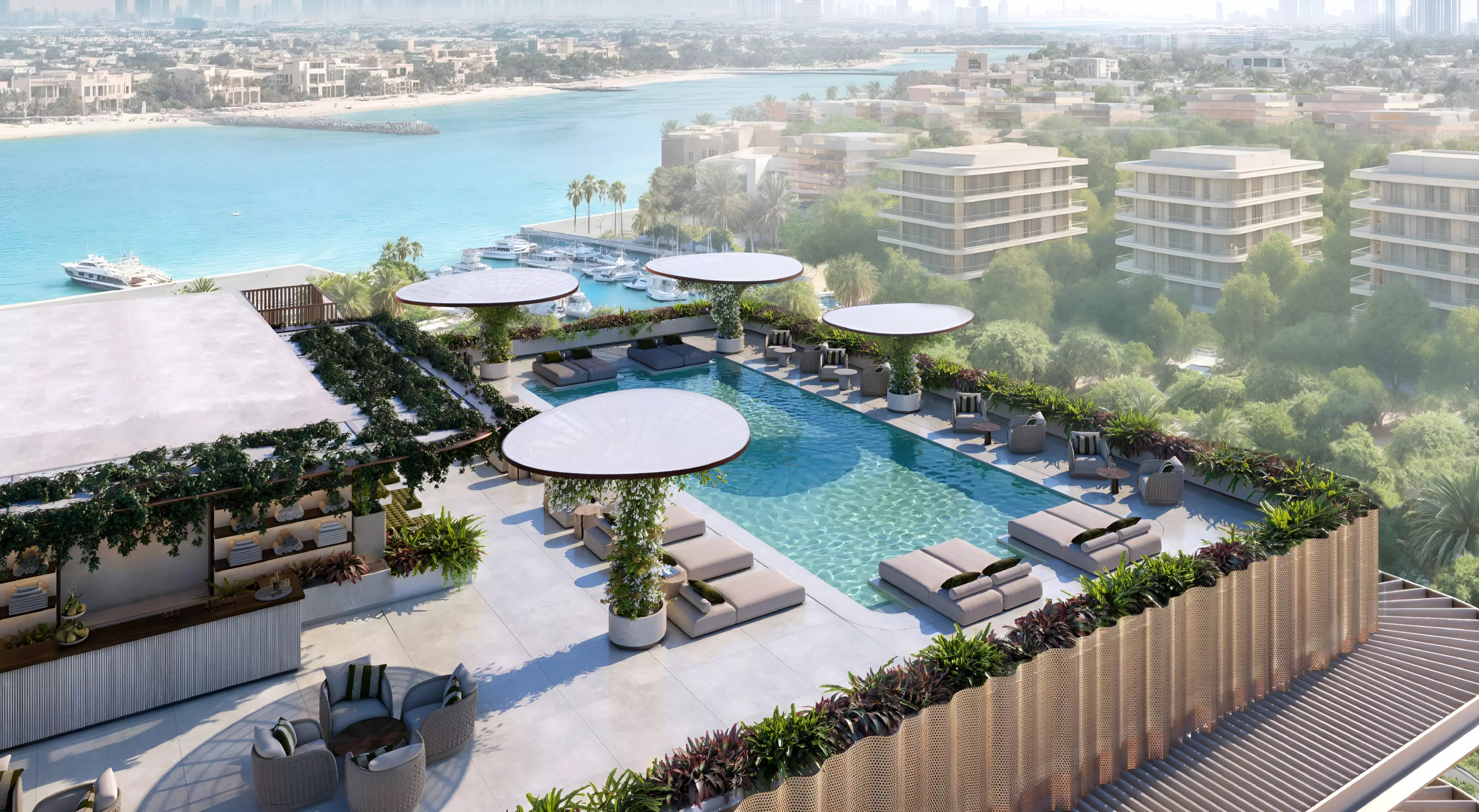 Impressie van Avida Residences, woningen van Serene Marina Real Estate Developments in Dubai Islands, Dubai