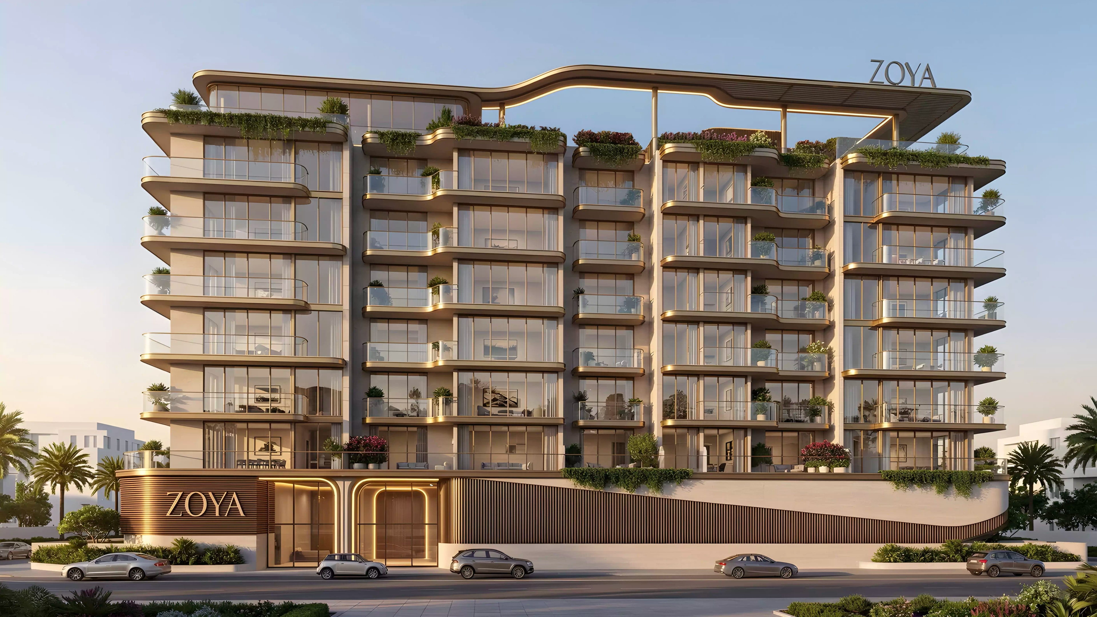 Impressie van Seraya by Zoya, appartementen van Zoya Developments in Dubai Industrial City, Dubai