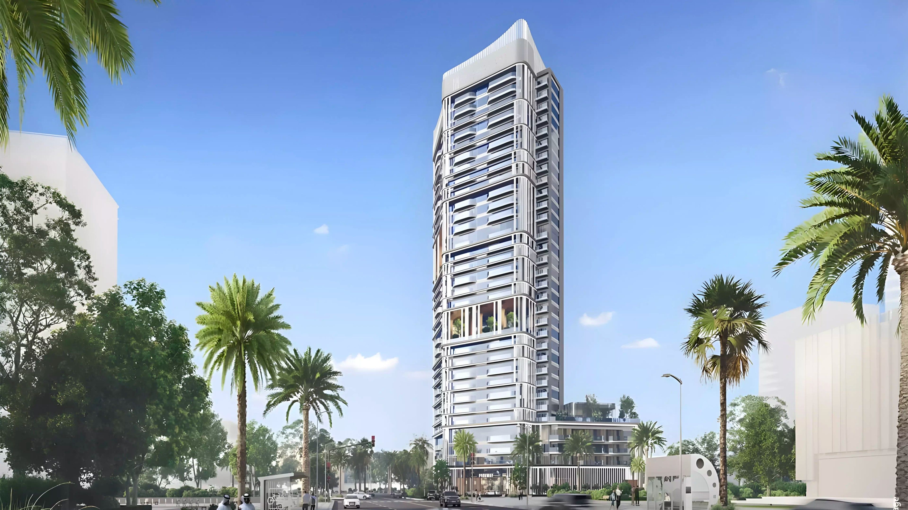 Impressie van Eiwan Heights, appartementen van MAG Property Development in Meydan, Dubai