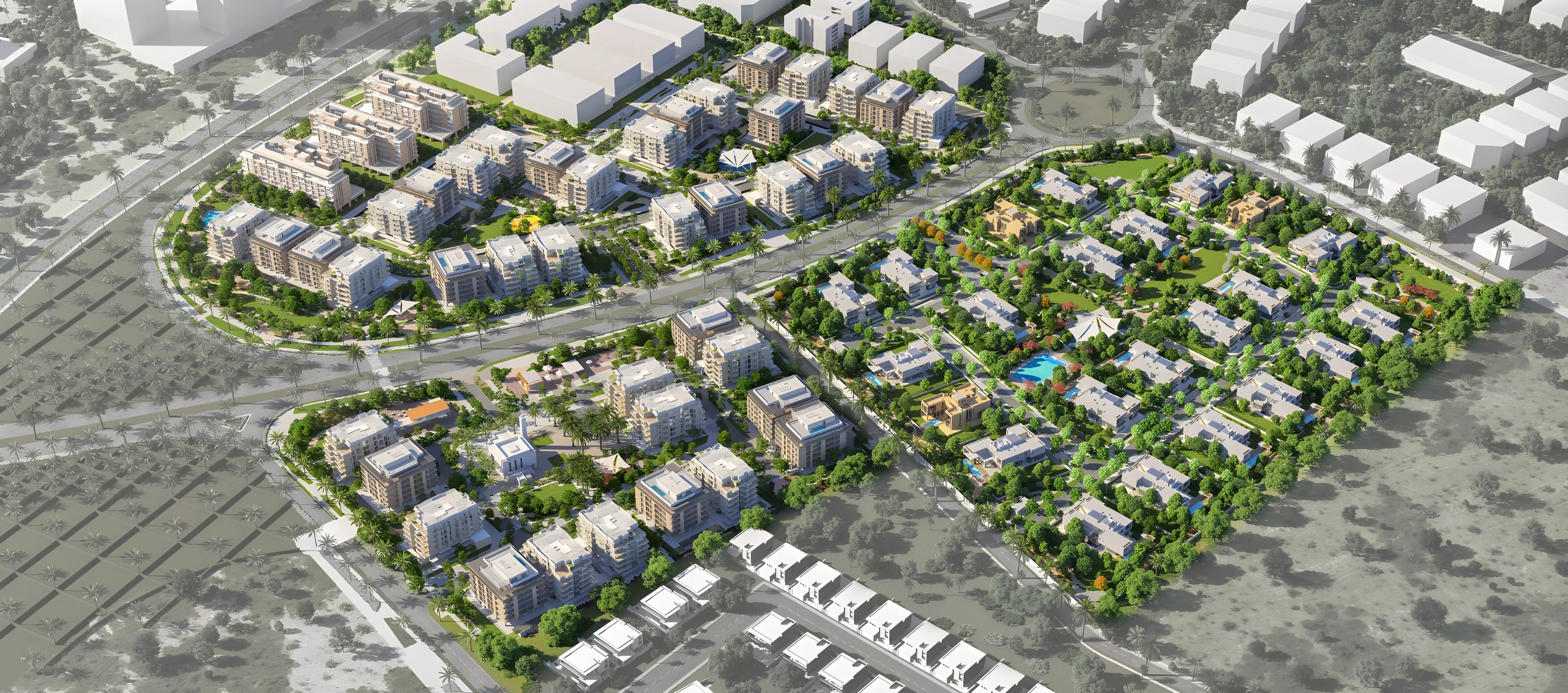 Impressie van Sela Residence, woningen van Amwaj Development in Meydan, Dubai