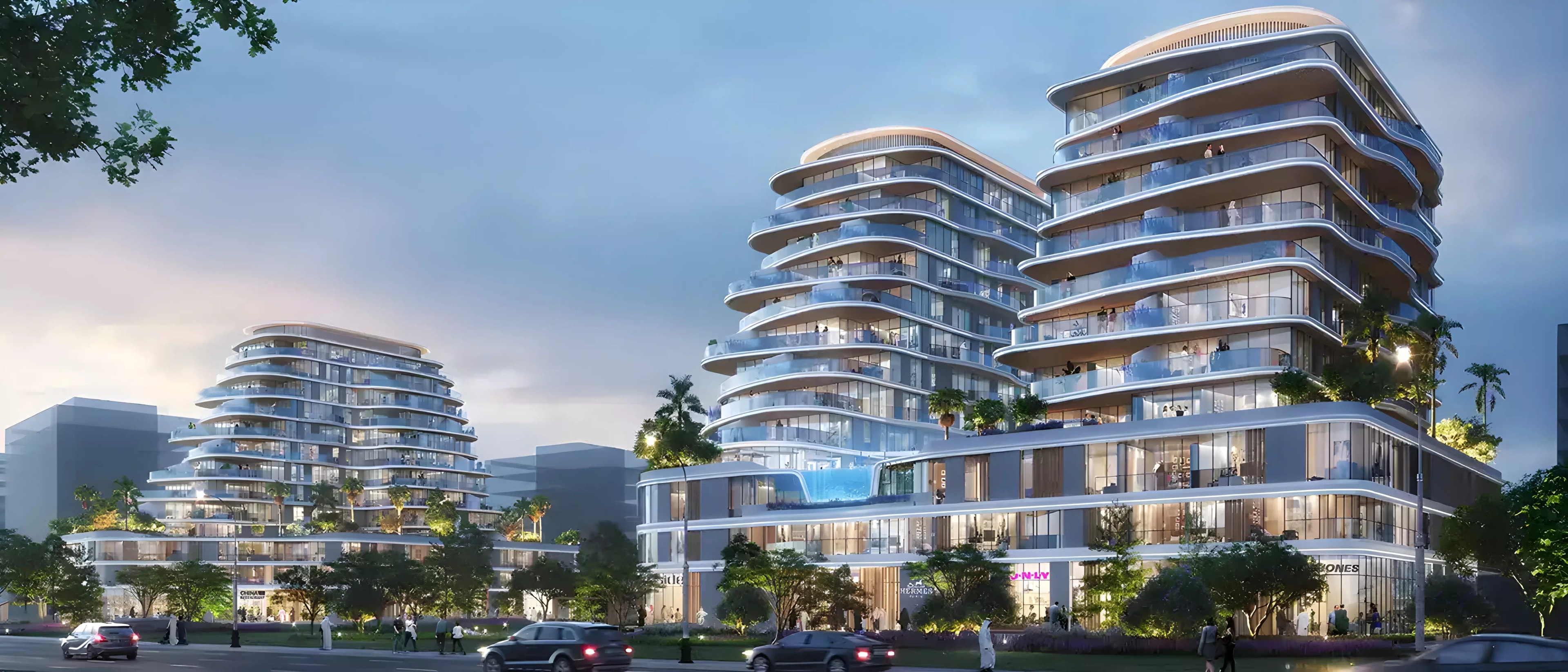 Impressie van Zephyra Residences 2 by Arsenal East, woningen van Arsenal East in Dubai Islands, Dubai