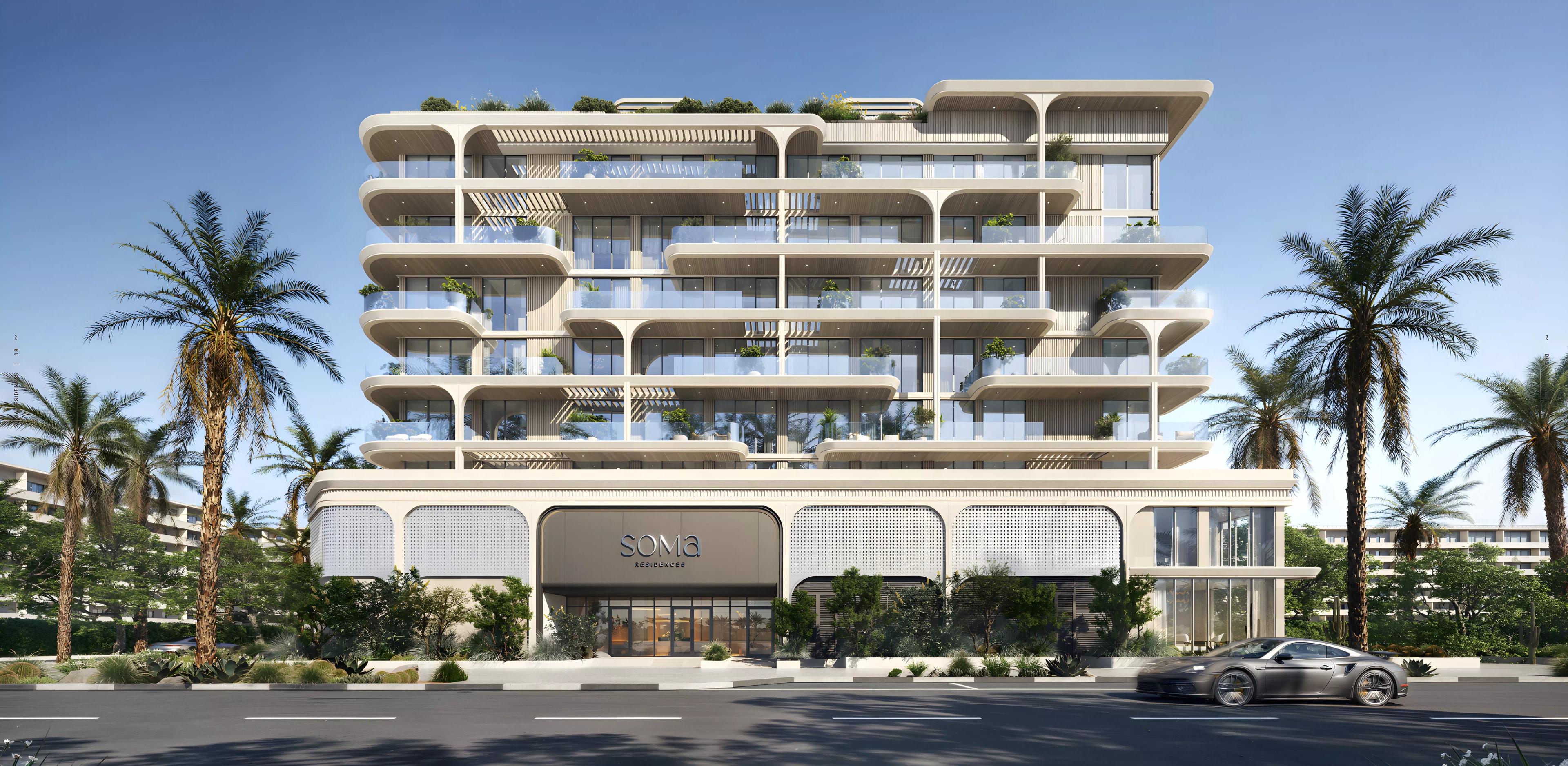 Impressie van Soma Residence, woningen van Origami Developer in Dubai Islands, Dubai