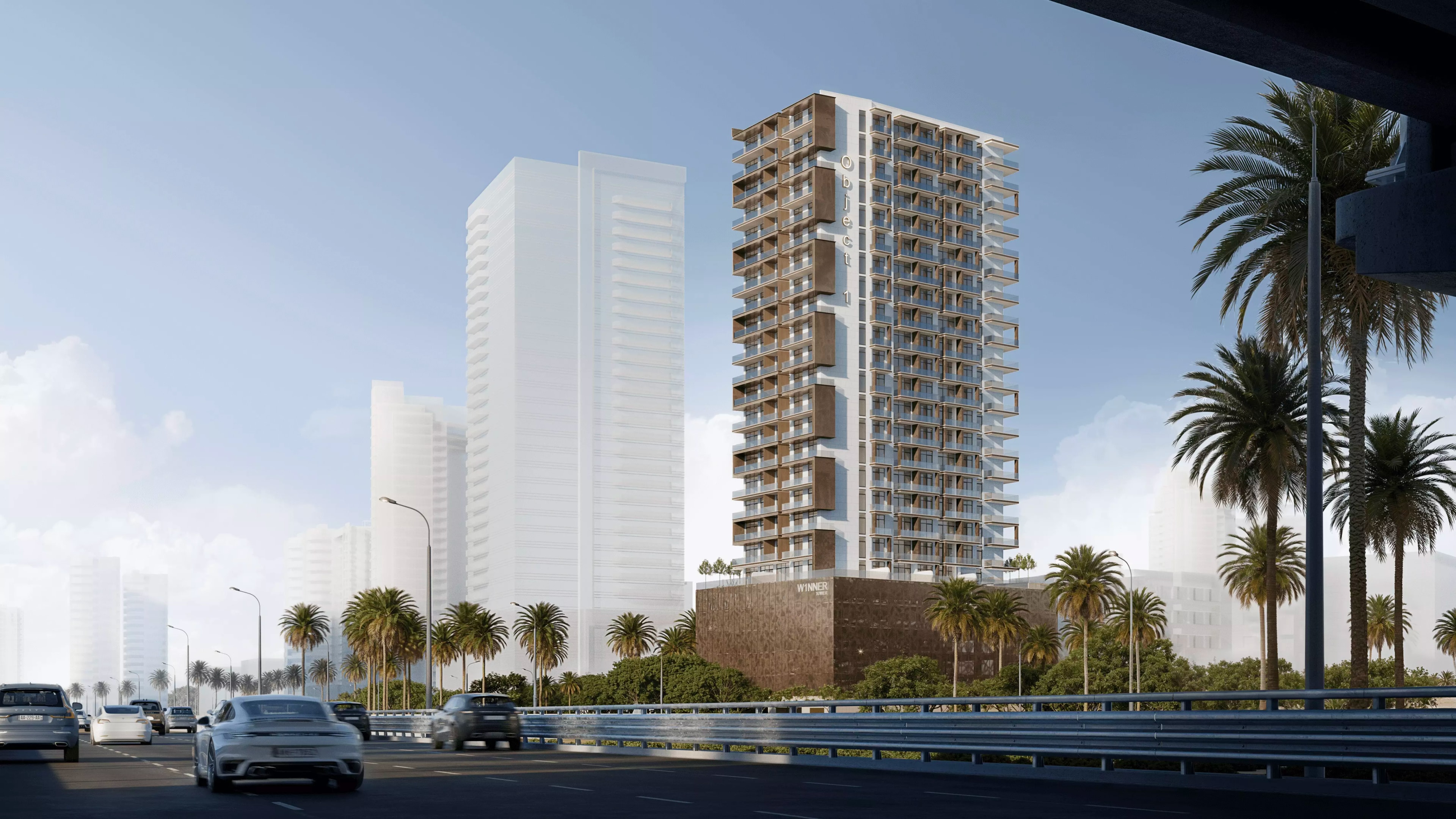 Impressie van W1nner Tower, appartementen van Object 1 in Jumeirah Village Triangle, Dubai