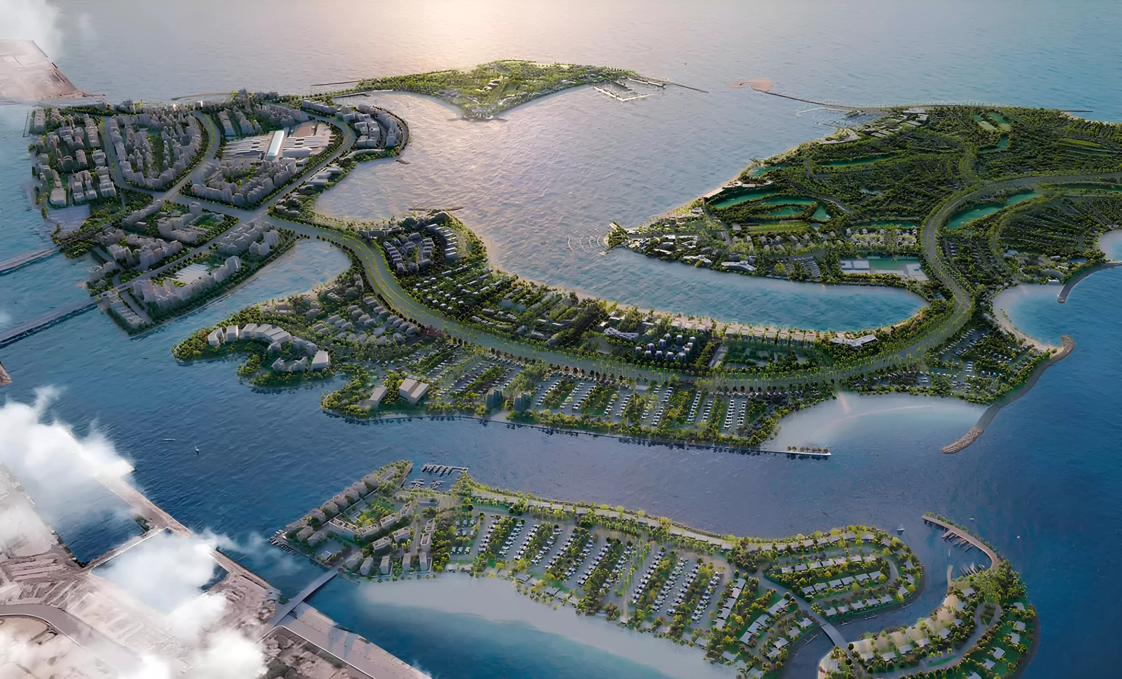 Impressie van Calla Isle, appartementen van Nyx Properties in Dubai Islands, Dubai
