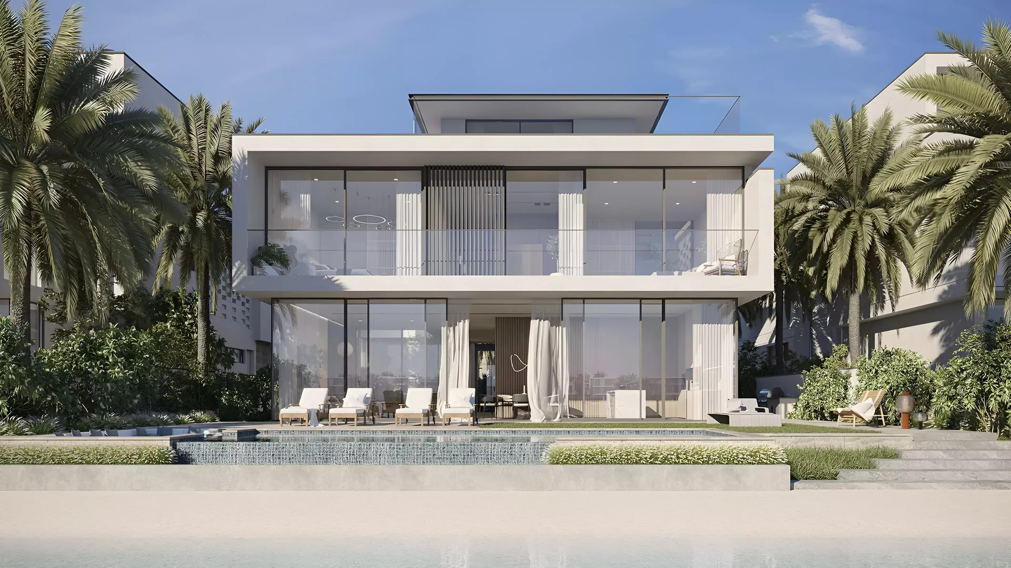 Impressie van Villa Pacific Breeze, villa's van Nakheel in Palm Jebel Ali, Dubai
