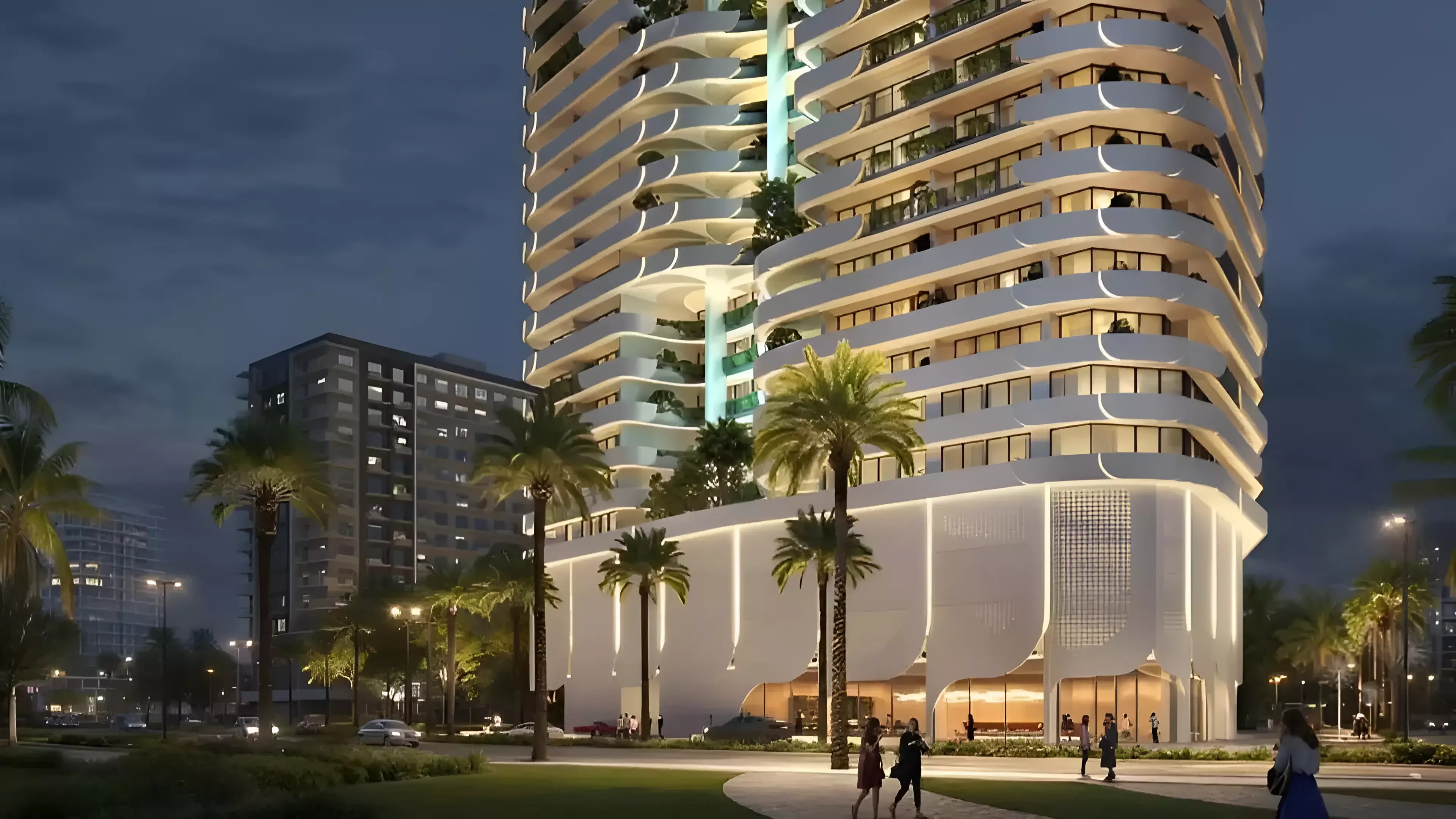 Impressie van Weybridge Gardens Phase 4 By LEOS Properties, appartementen van LEOS International in Dubai Land Residence Complex, Dubai