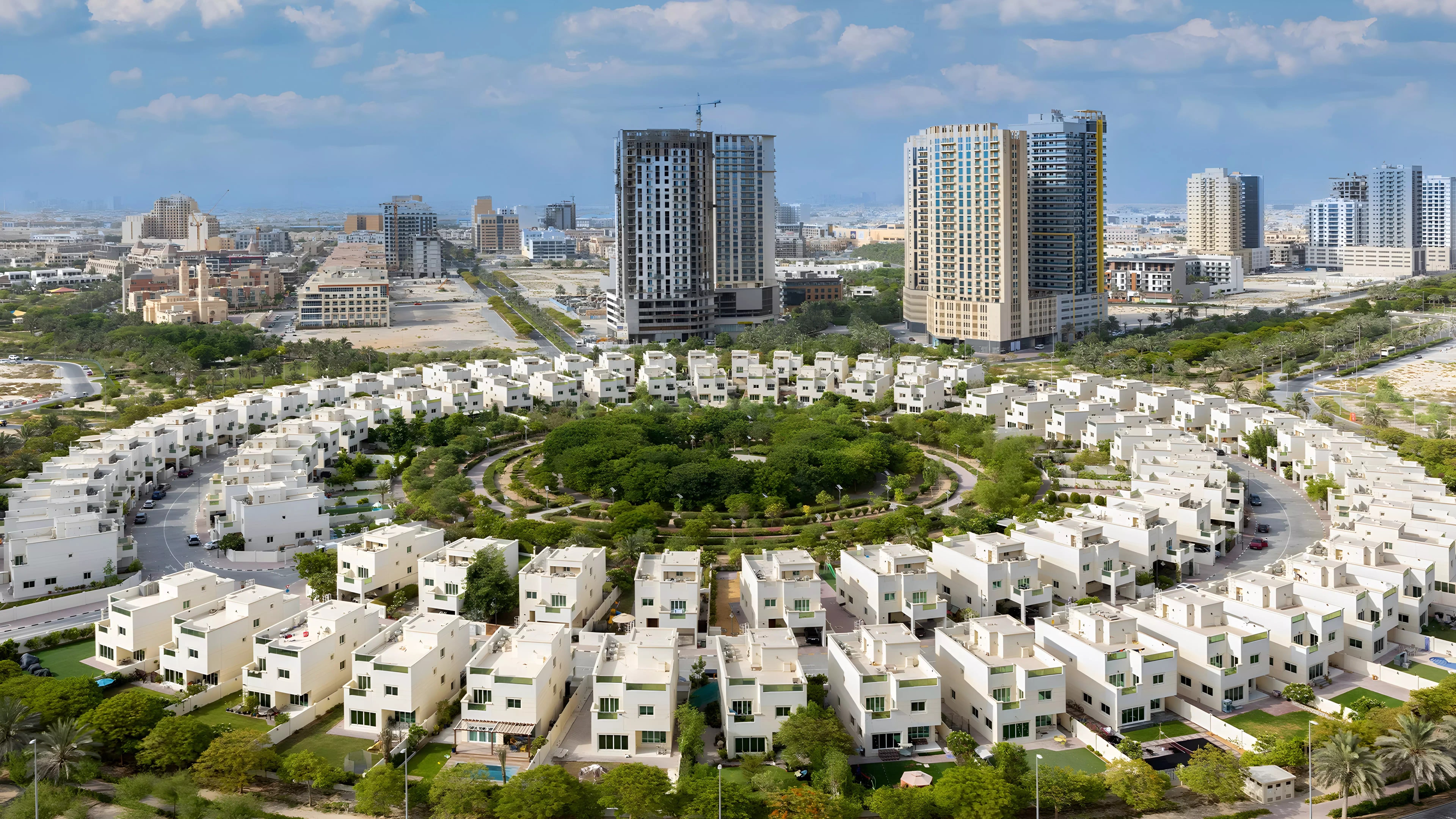 Impressie van Sky Harmony, woningen van Peace Homes Group in Jumeirah Village Circle, Dubai