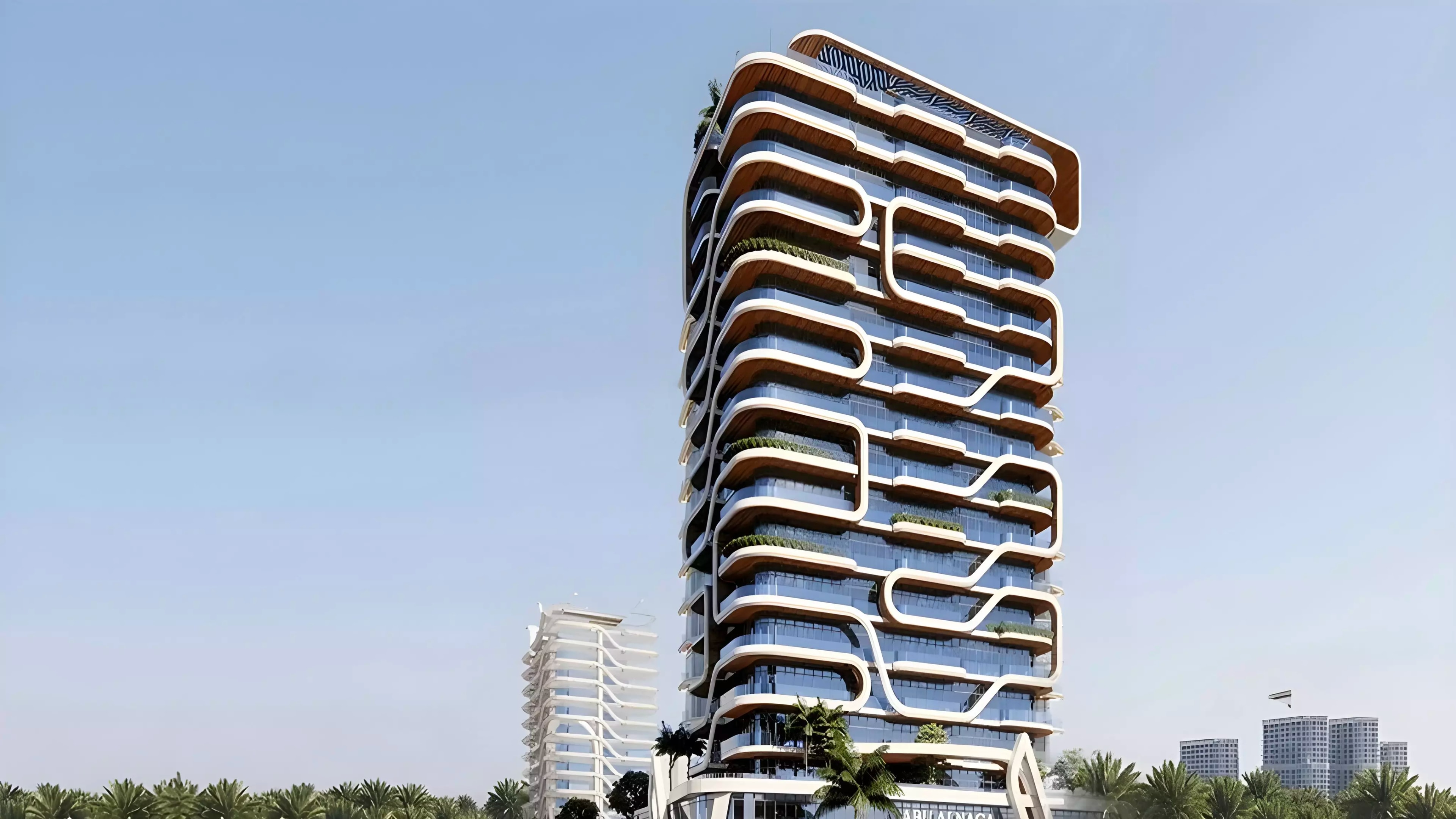 Impressie van Aryam Tower, appartementen van Abu Al Naga Development in Al Furjan, Dubai