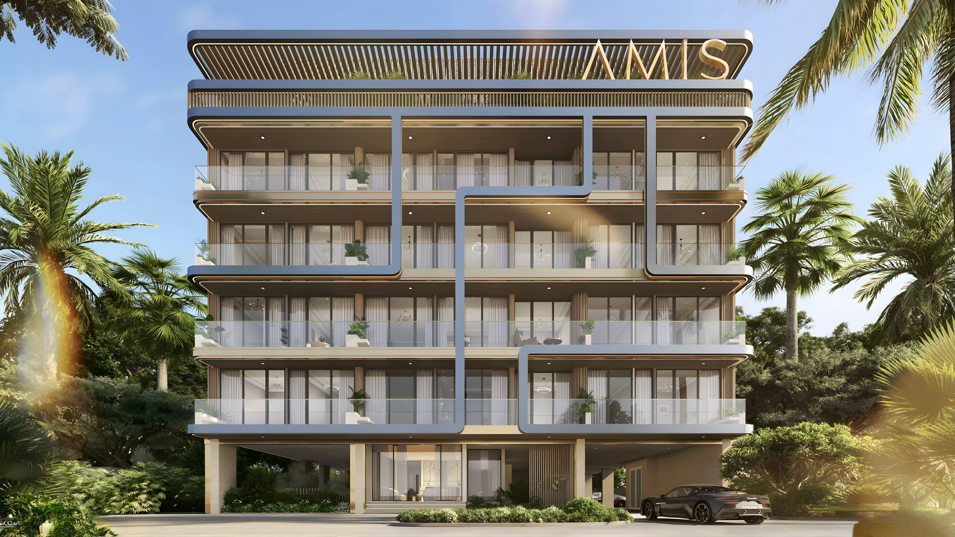 Impressie van Derby Heights, appartementen van Amis properties in Mohammed Bin Rashid City, Dubai