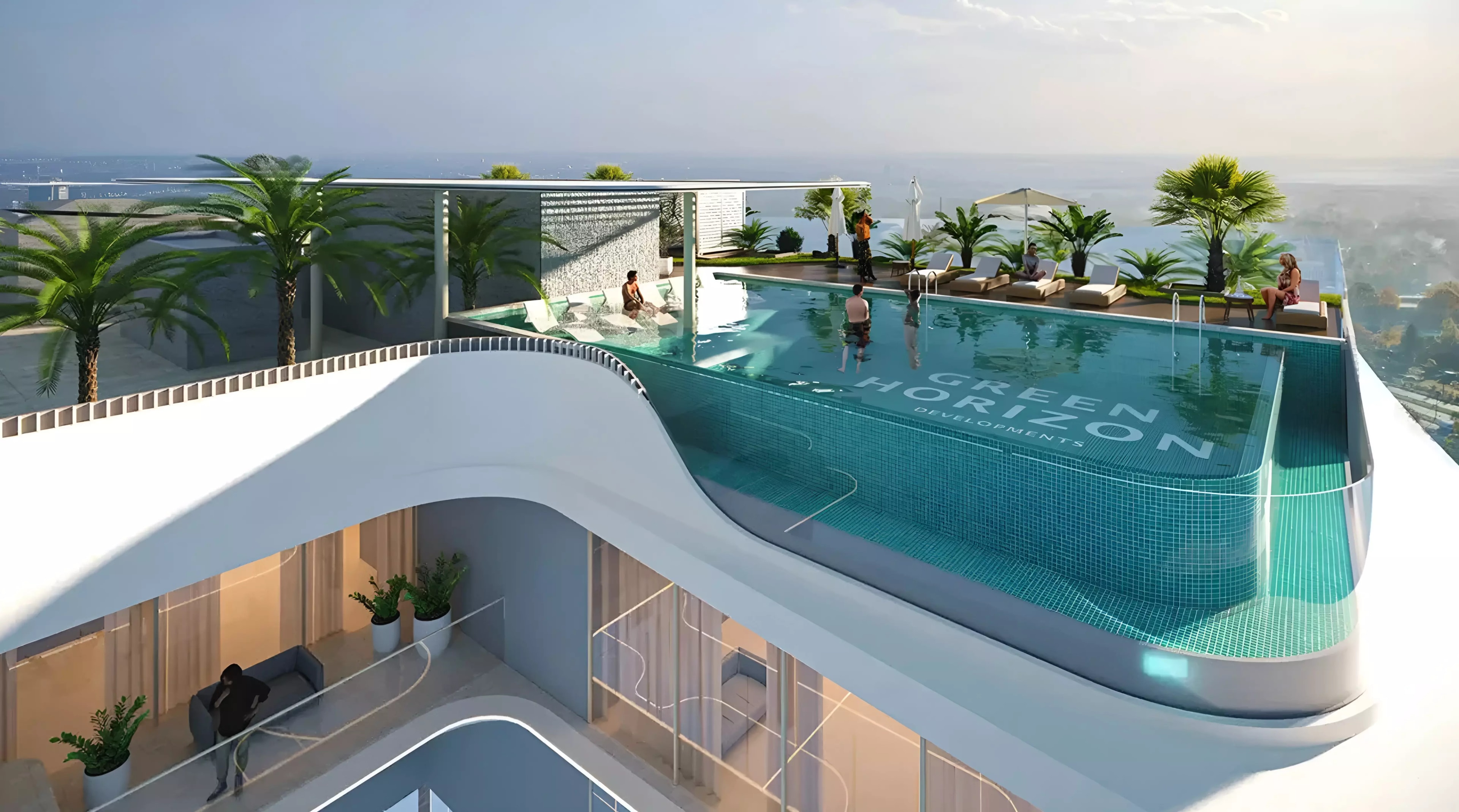 Impressie van Meriden Beach, appartementen van Green Horizon Development in Dubai Islands, Dubai