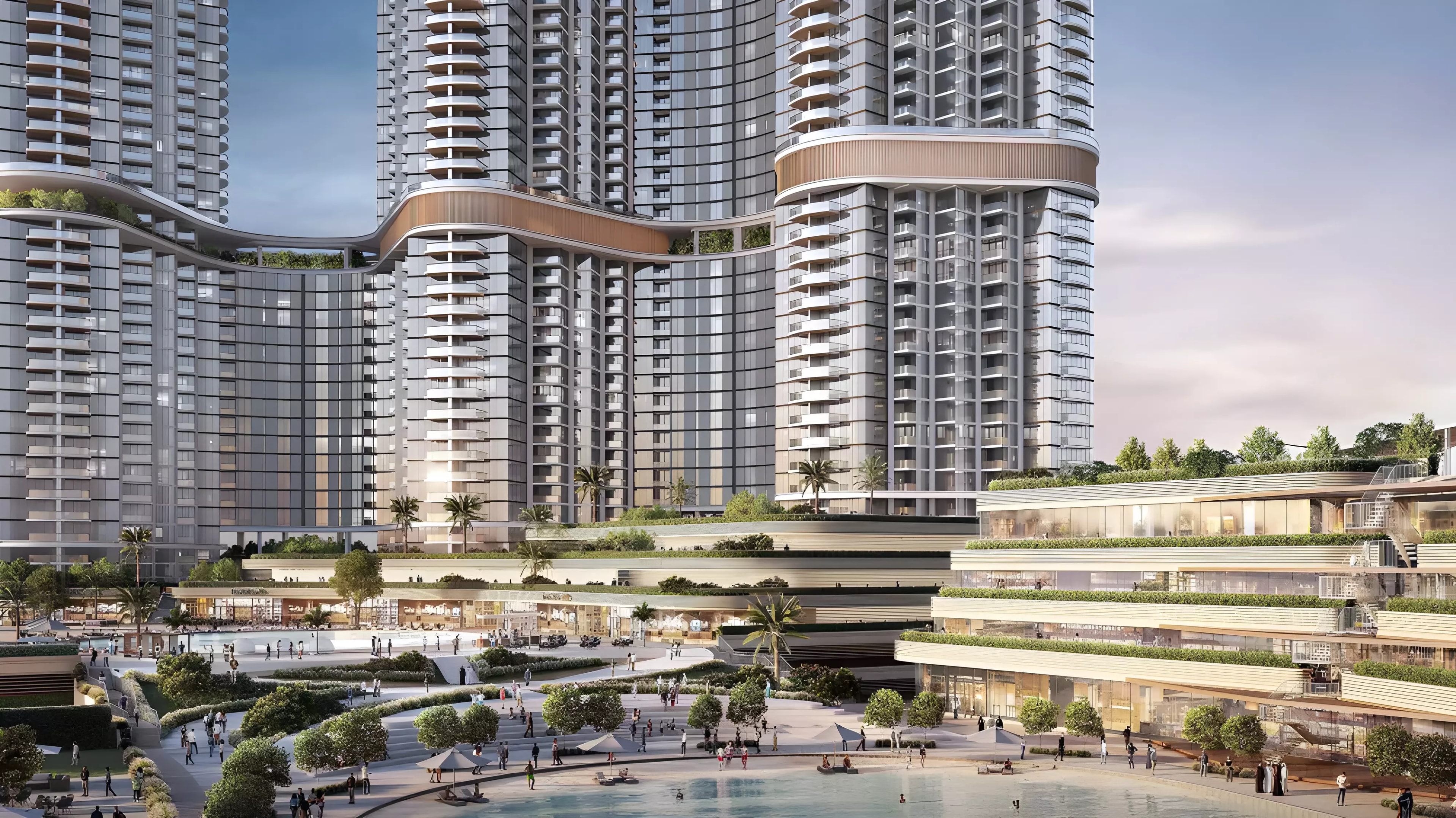 Impressie van Skyscape, appartementen van Sobha Realty in Sobha Hartland 2, Dubai