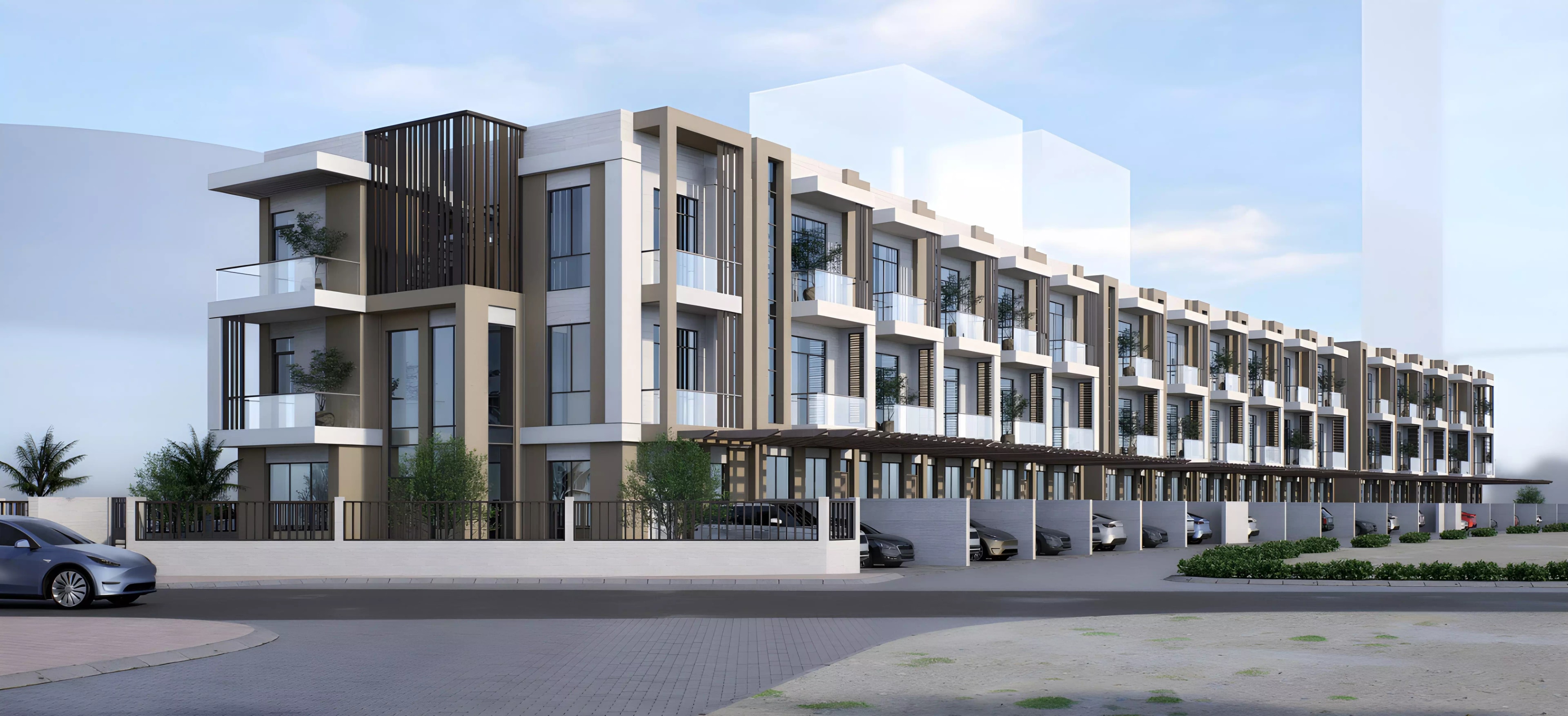 Impressie van The Promise Villas, villa's van HNB Vision in Jumeirah Village Circle, Dubai