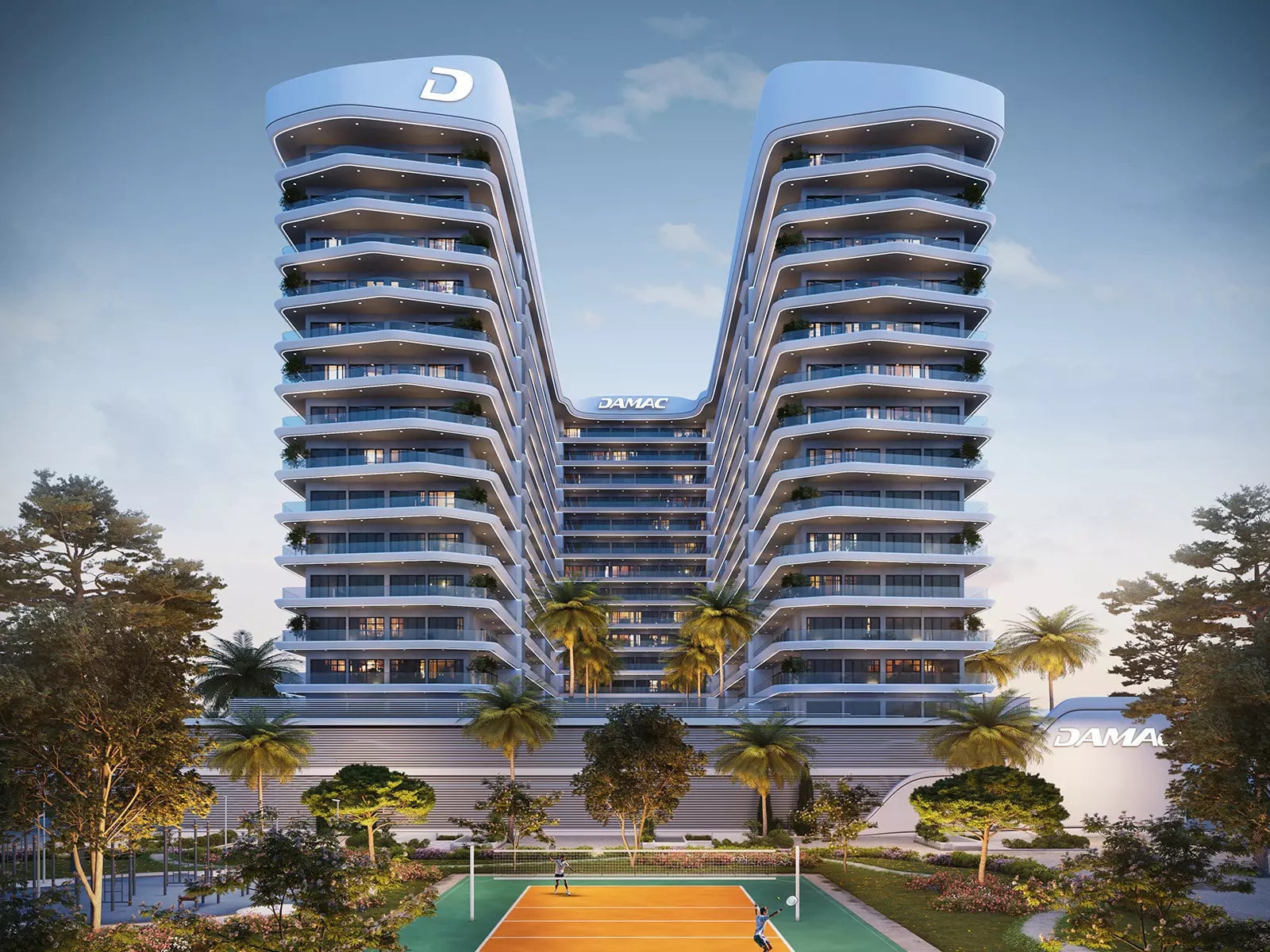 Impressie van ELO 2, appartementen van Damac Properties in Damac Hills 2, Dubai