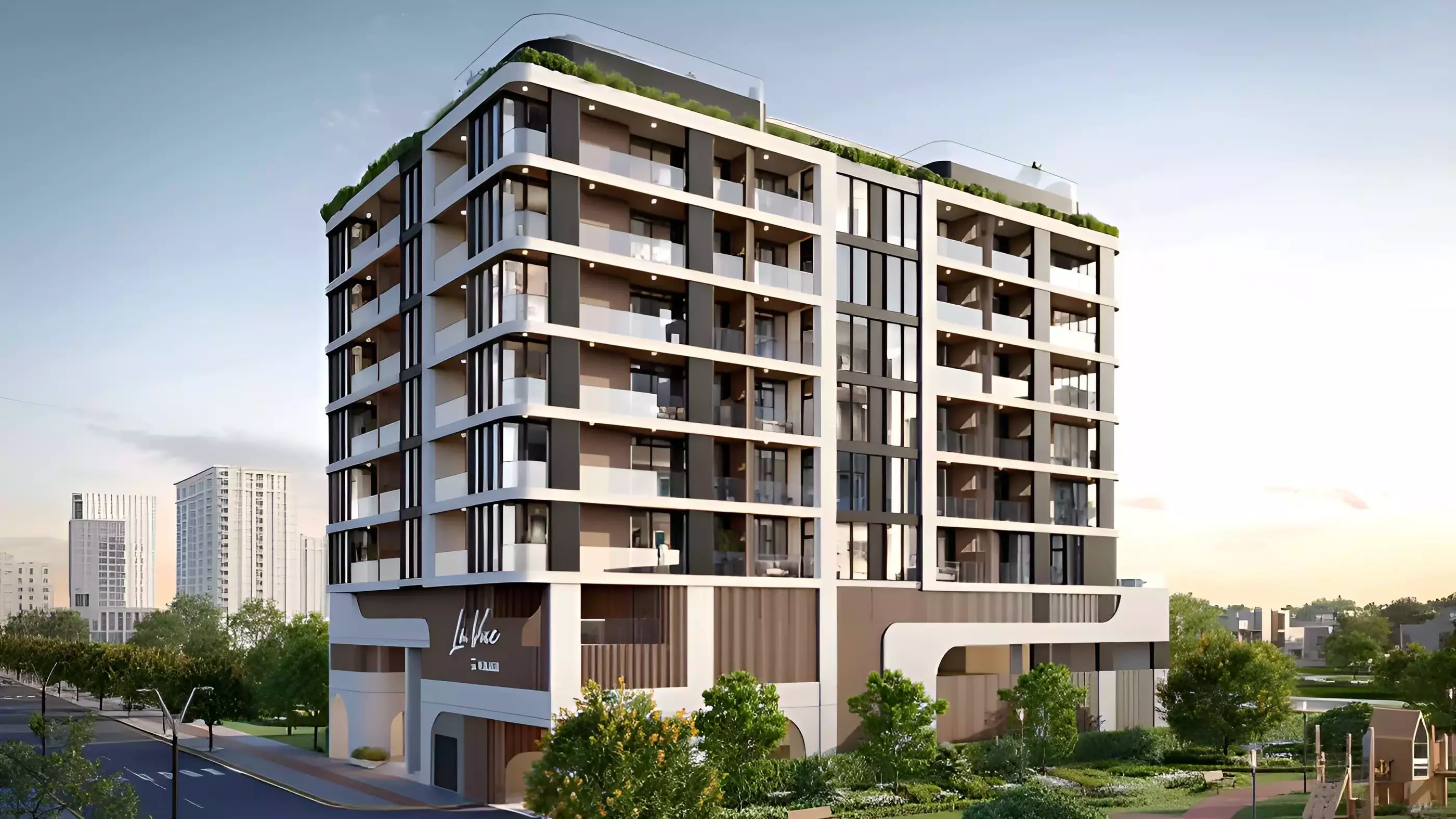 Impressie van La Vue Residence, appartementen van Maaia in Nad Al Sheba, Dubai